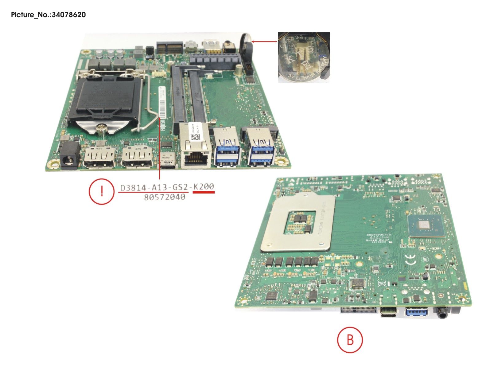 MAINBOARD D3814