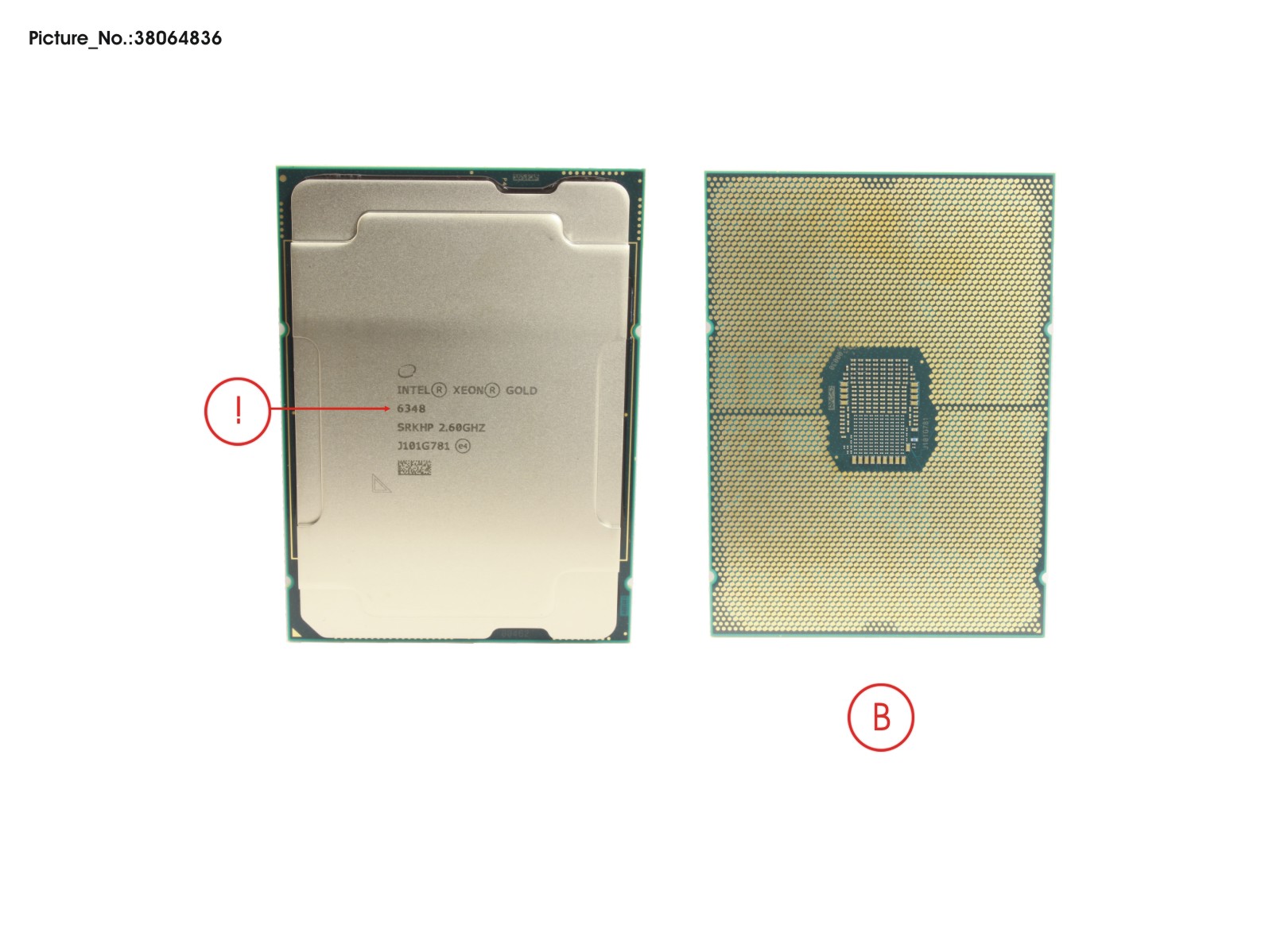 CPU XEON GOLD 6348