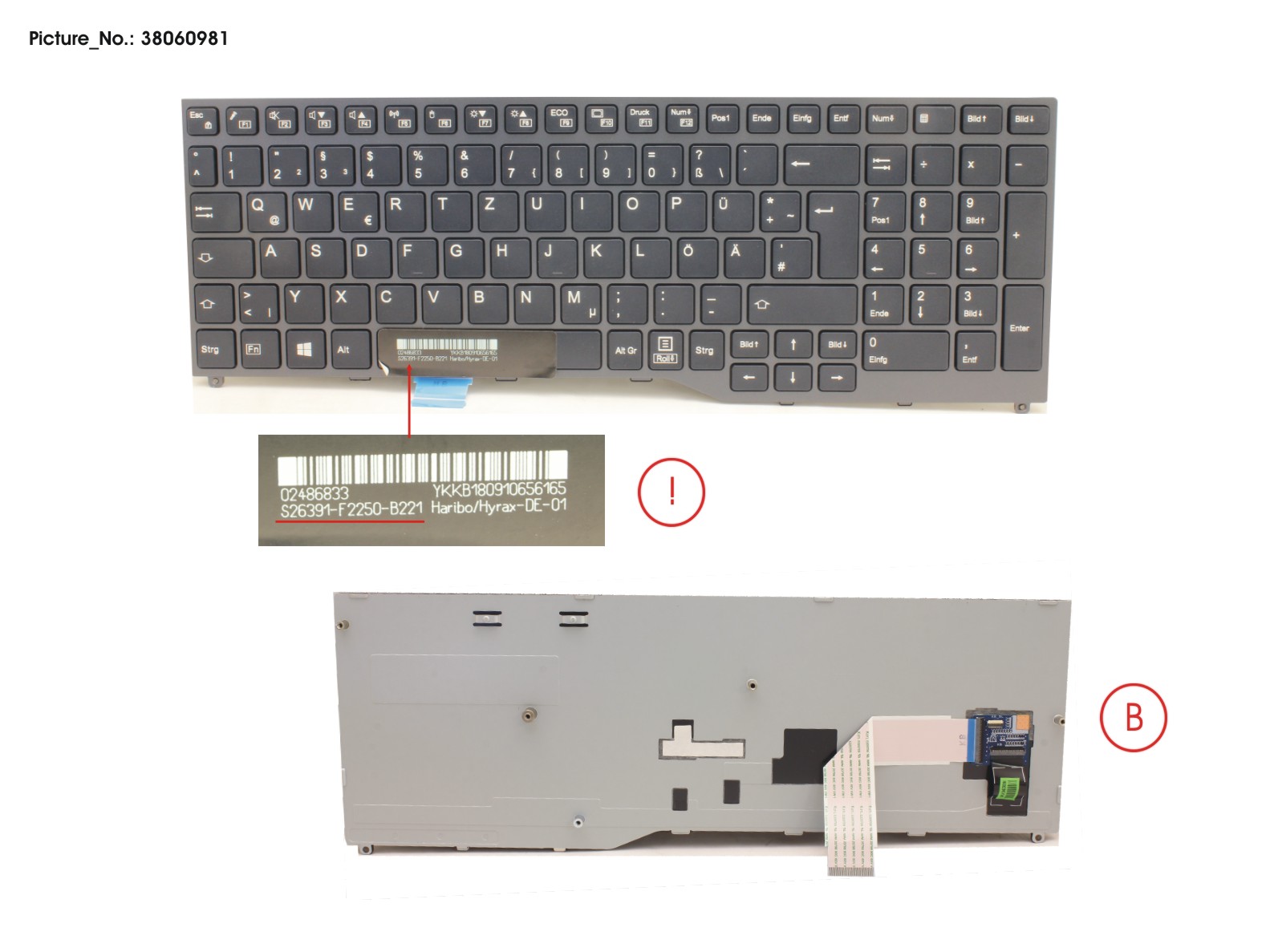 FUJITSU KEYBOARD BLACK W/O TS GERMAN FUJITSU KEYBOARD BLACK W/O TS GERMAN
