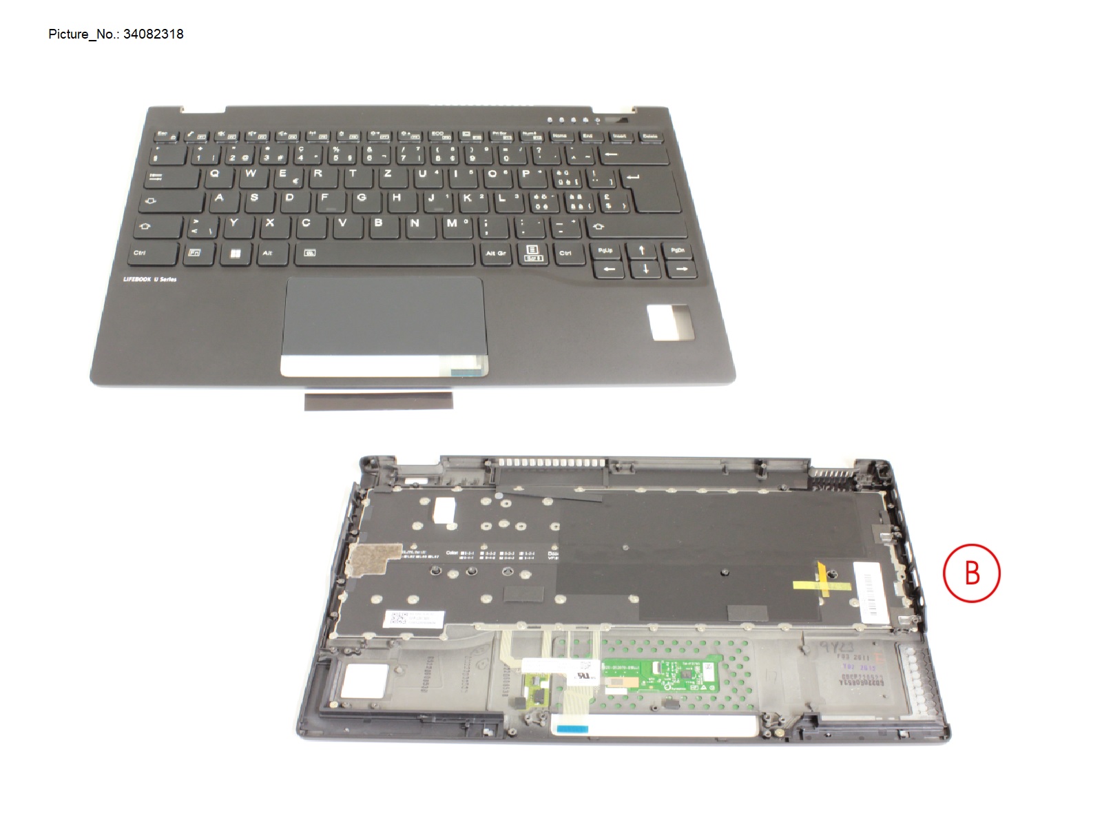 UPPER ASSY INCL. KB SWISS W/ PV UPPER ASSY INCL. KB SWISS W/ PV