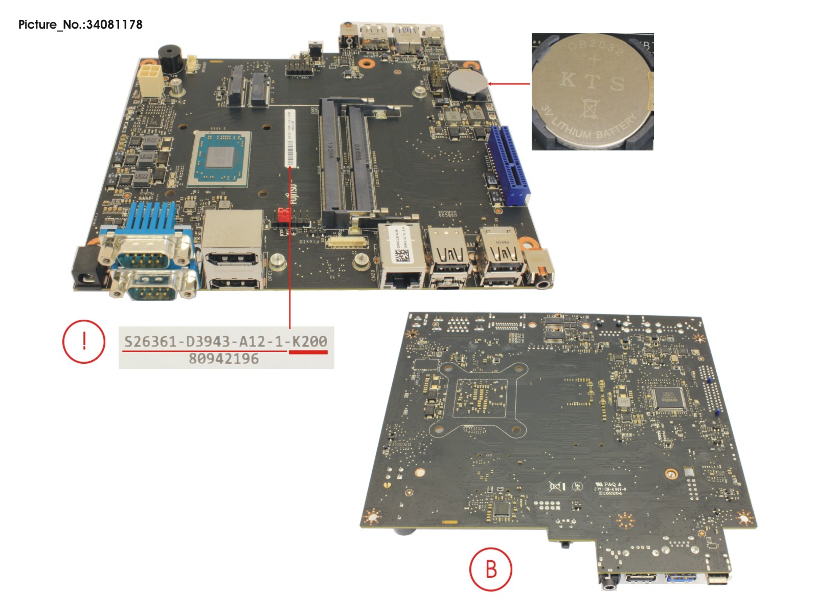 MAINBOARD D3943A