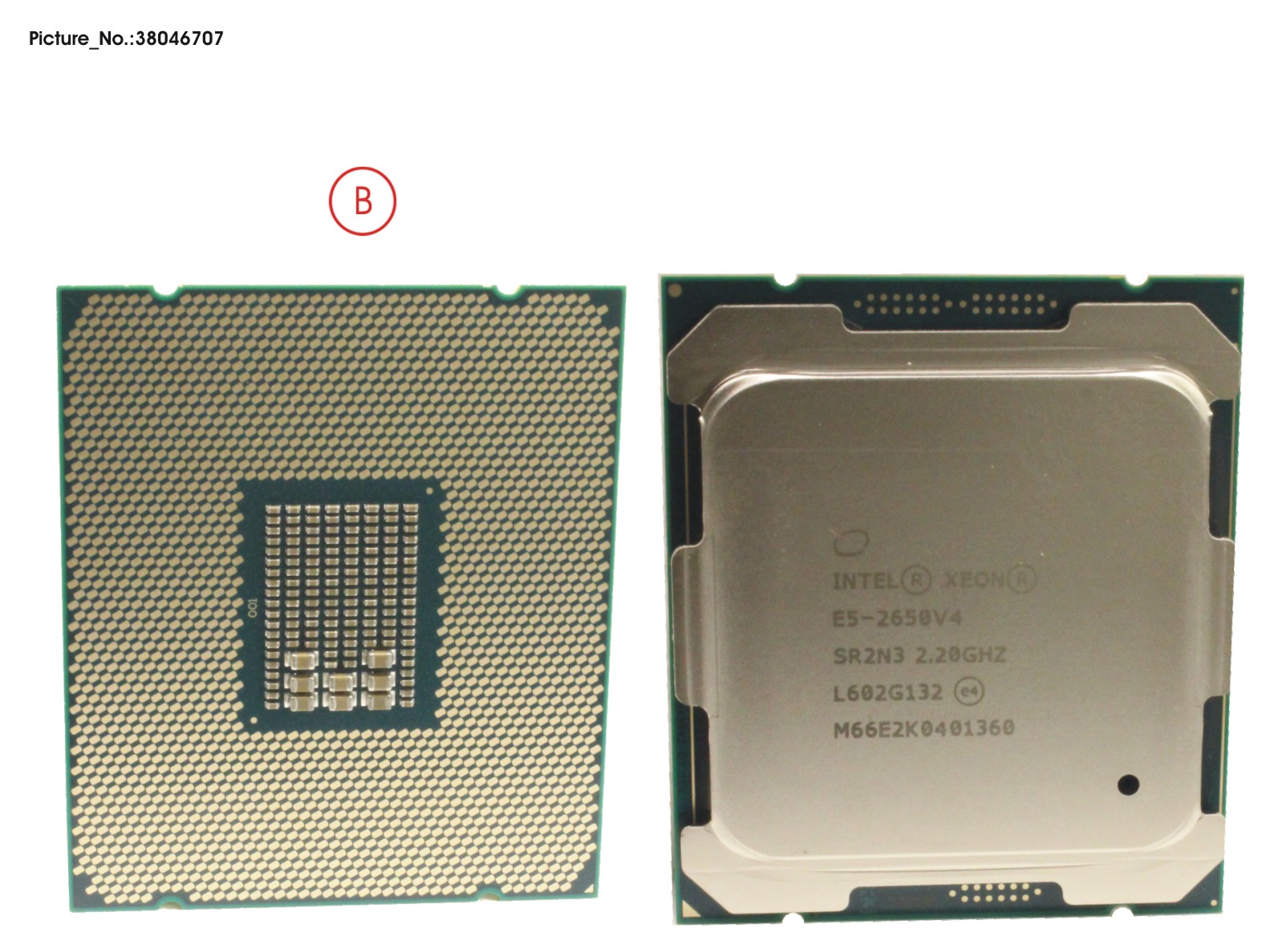 CPU XEON E5-2650V4 2,2GHZ 105W