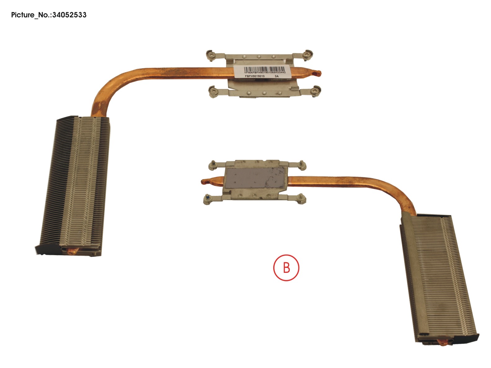 HEATSINK ASSY (INCL. PAD)