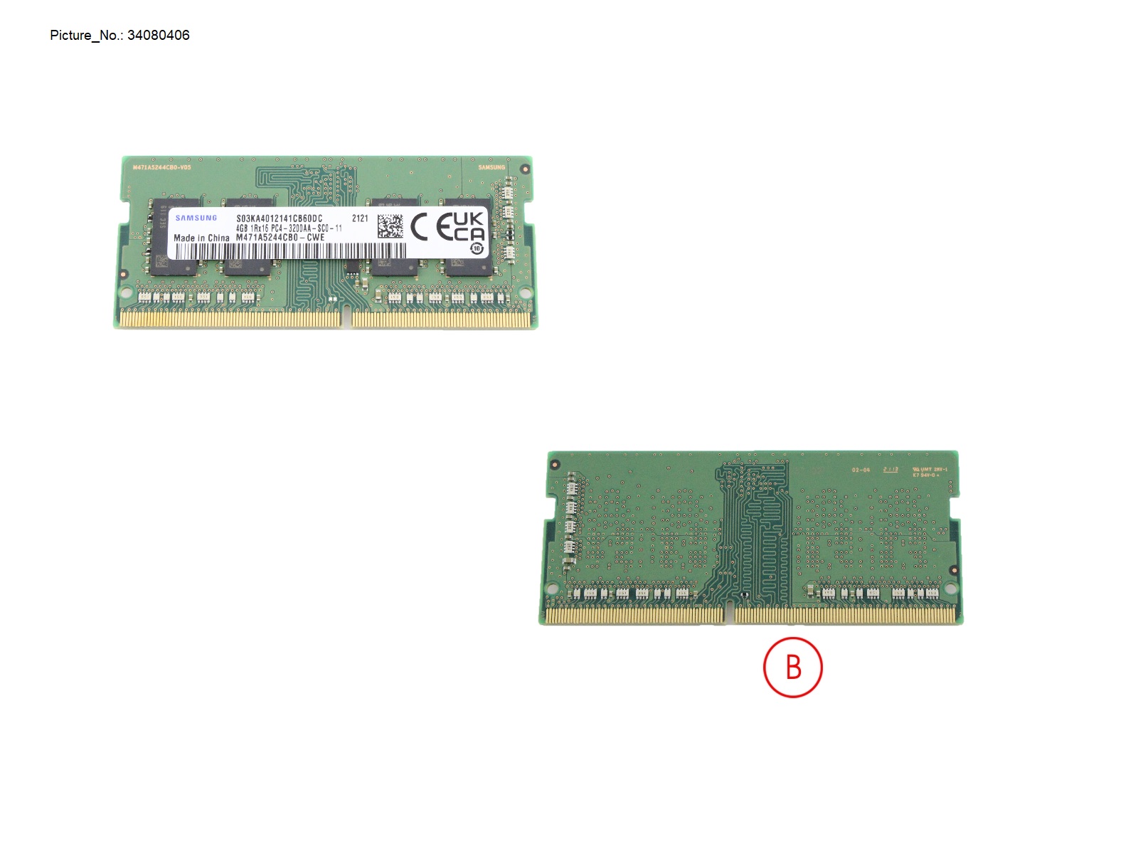 MEMORY 4GB DDR4-3200 SO
