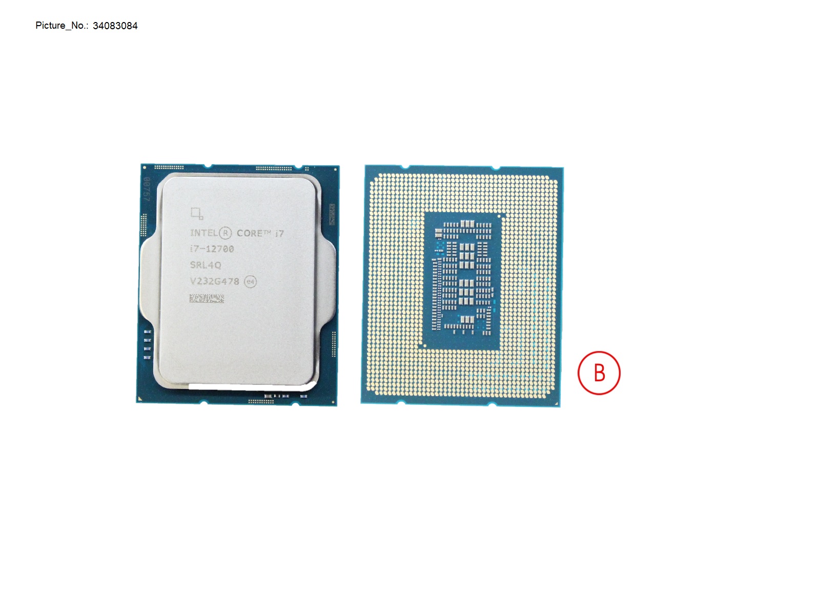 CPU INTEL CORE I7-12700 2,1 GHZ 65W