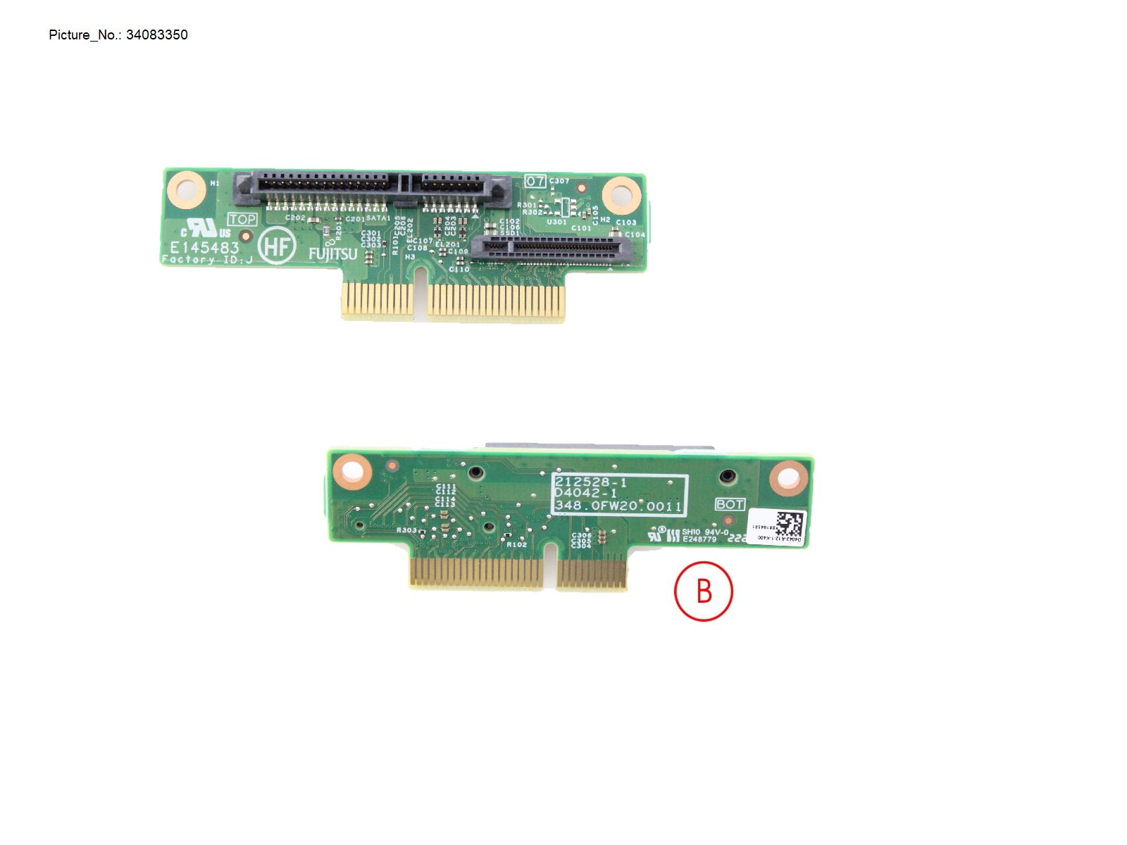 FUJITSU RISER MOUNTING KIT 2.5  OR SECOND M.2