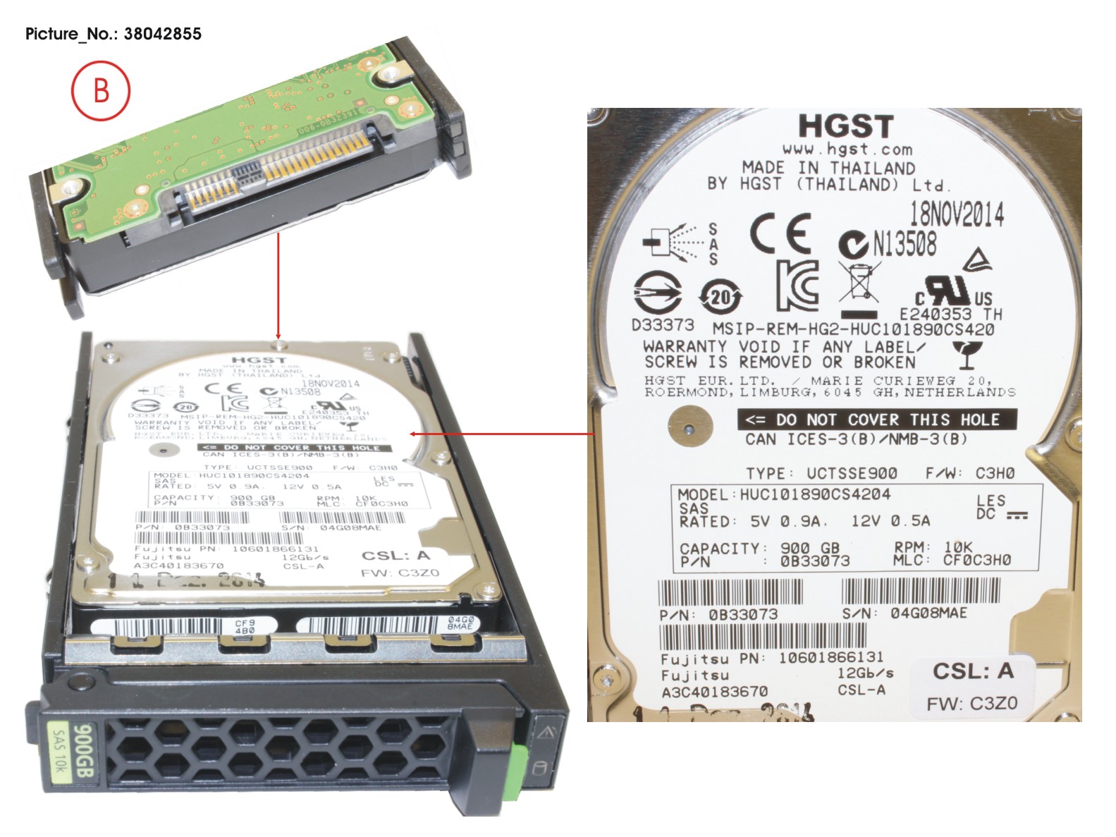 HD SAS 12G 900GB 10K 512E HOT 