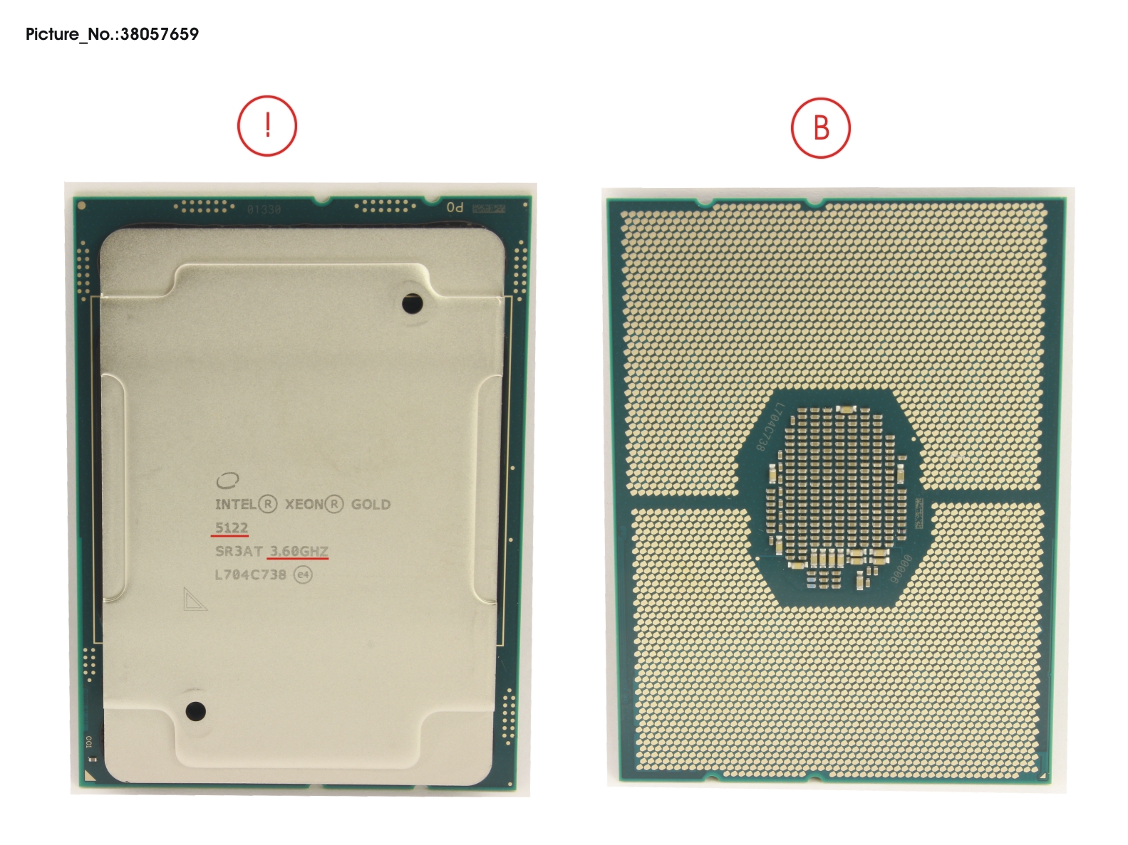 CPU XEON GOLD 5122 3,6GHZ 105W