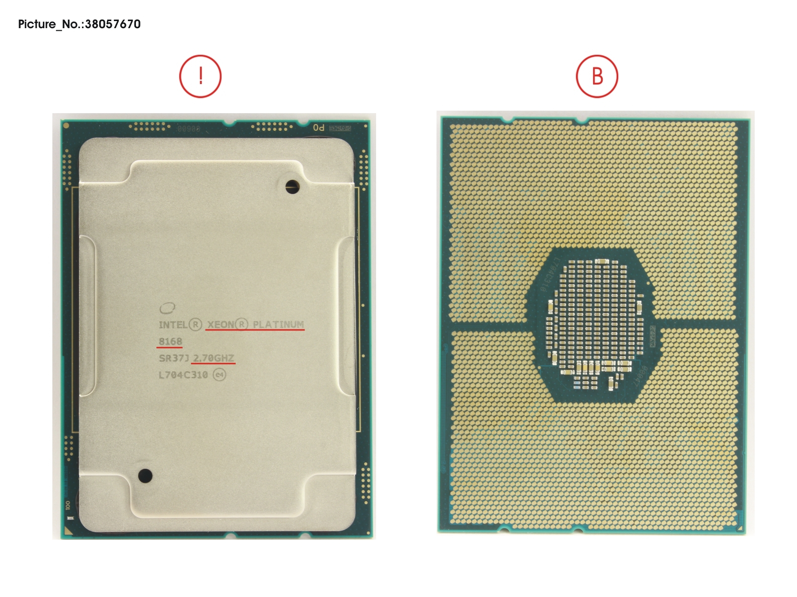 CPU XEON PLATINUM 8168 2,7GHZ 205W CPU XEON PLATINUM 8168 2,7GHZ 205W