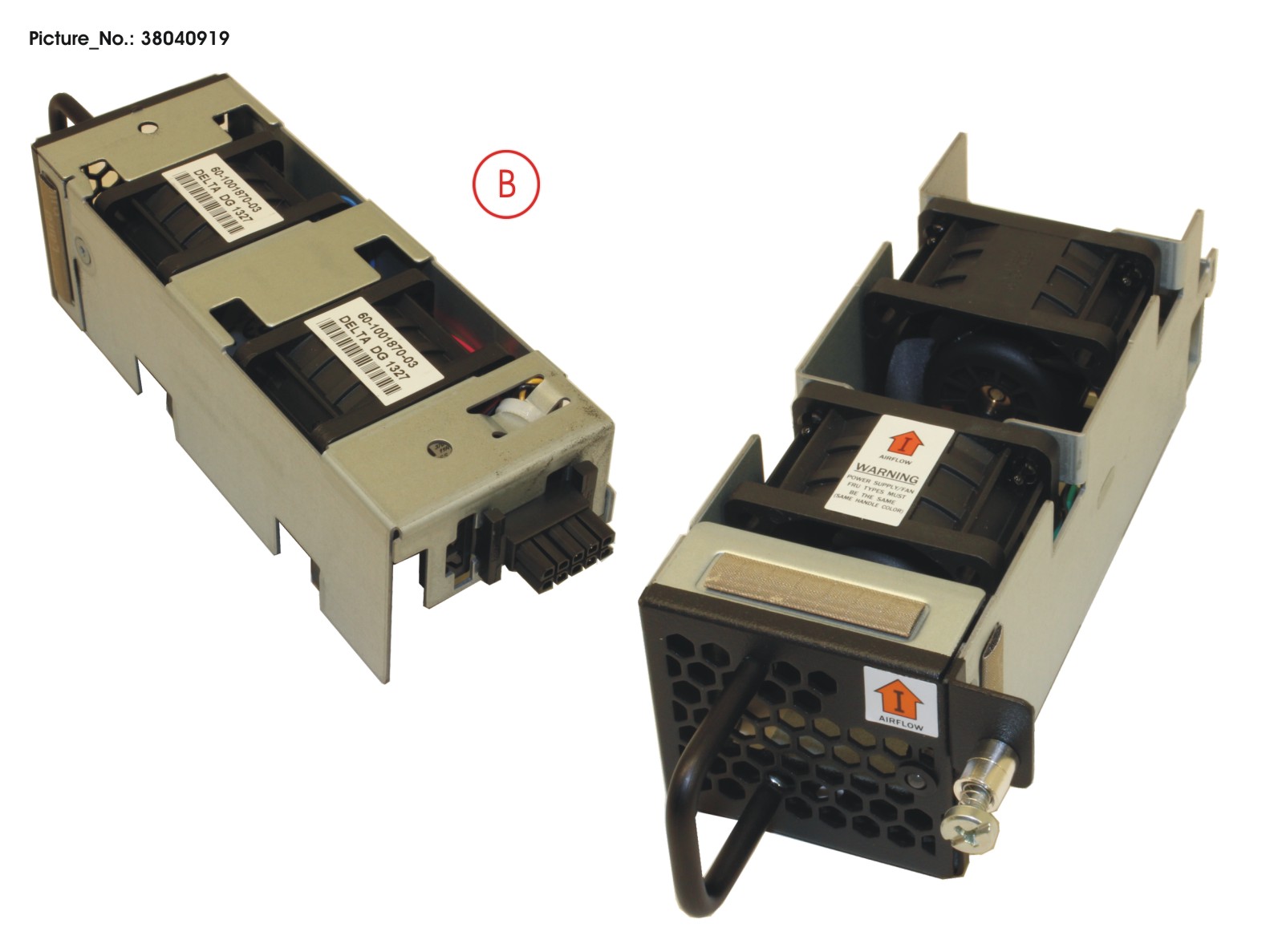 SWITCH VDX6740T/VDX6740T-1G, FAN, SPARE SWITCH VDX6740T/VDX6740T-1G, FAN, SPARE