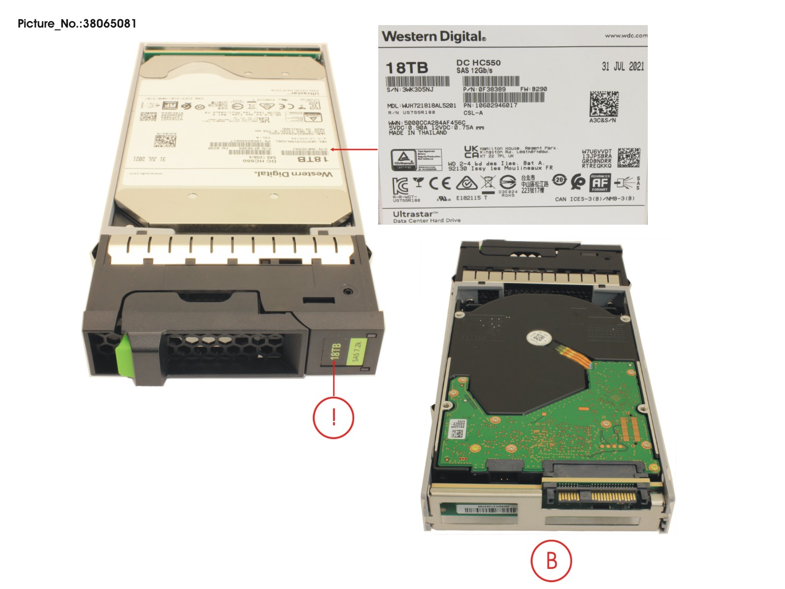 JX40 S2 3.5 SED 18TB 7K2 12G 512E