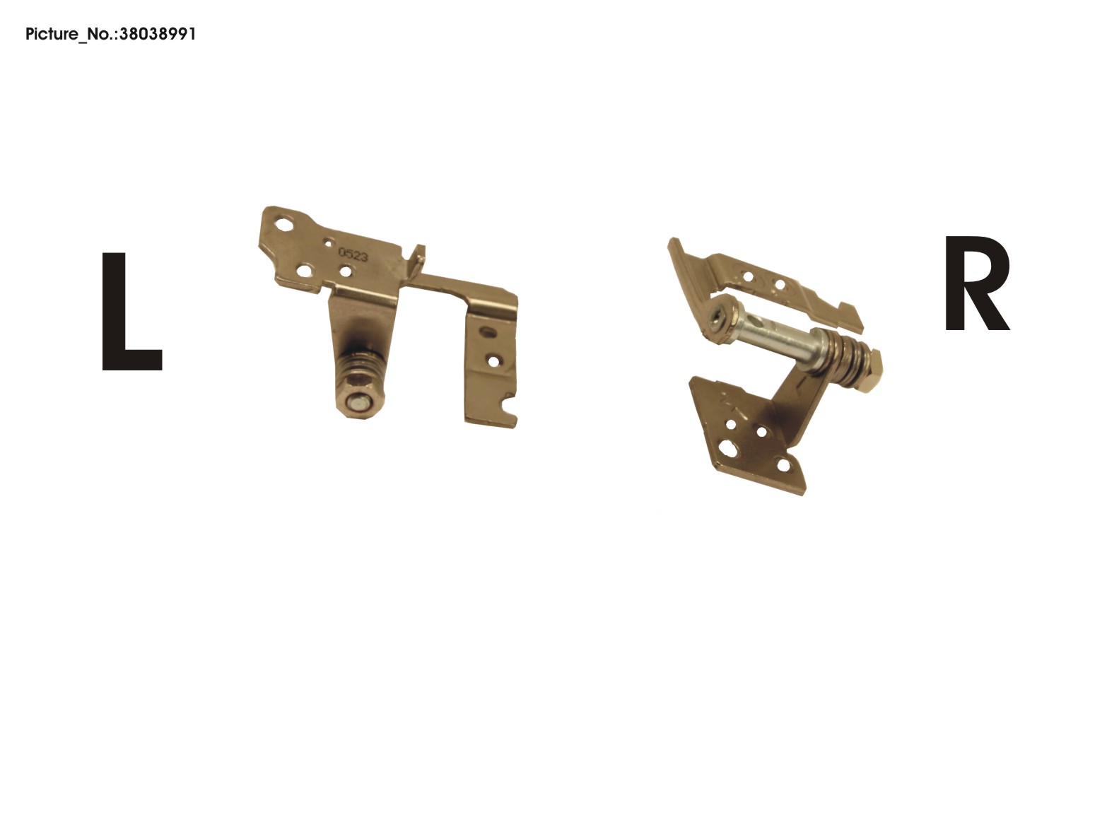 HINGE SET LEFT/RIGHT HINGE SET LEFT/RIGHT