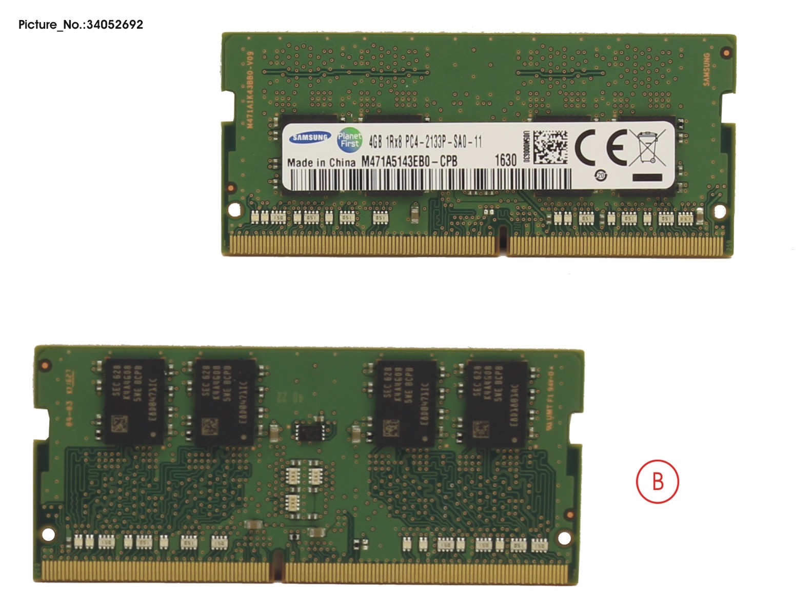 MEMORY 4GB DDR4-2133