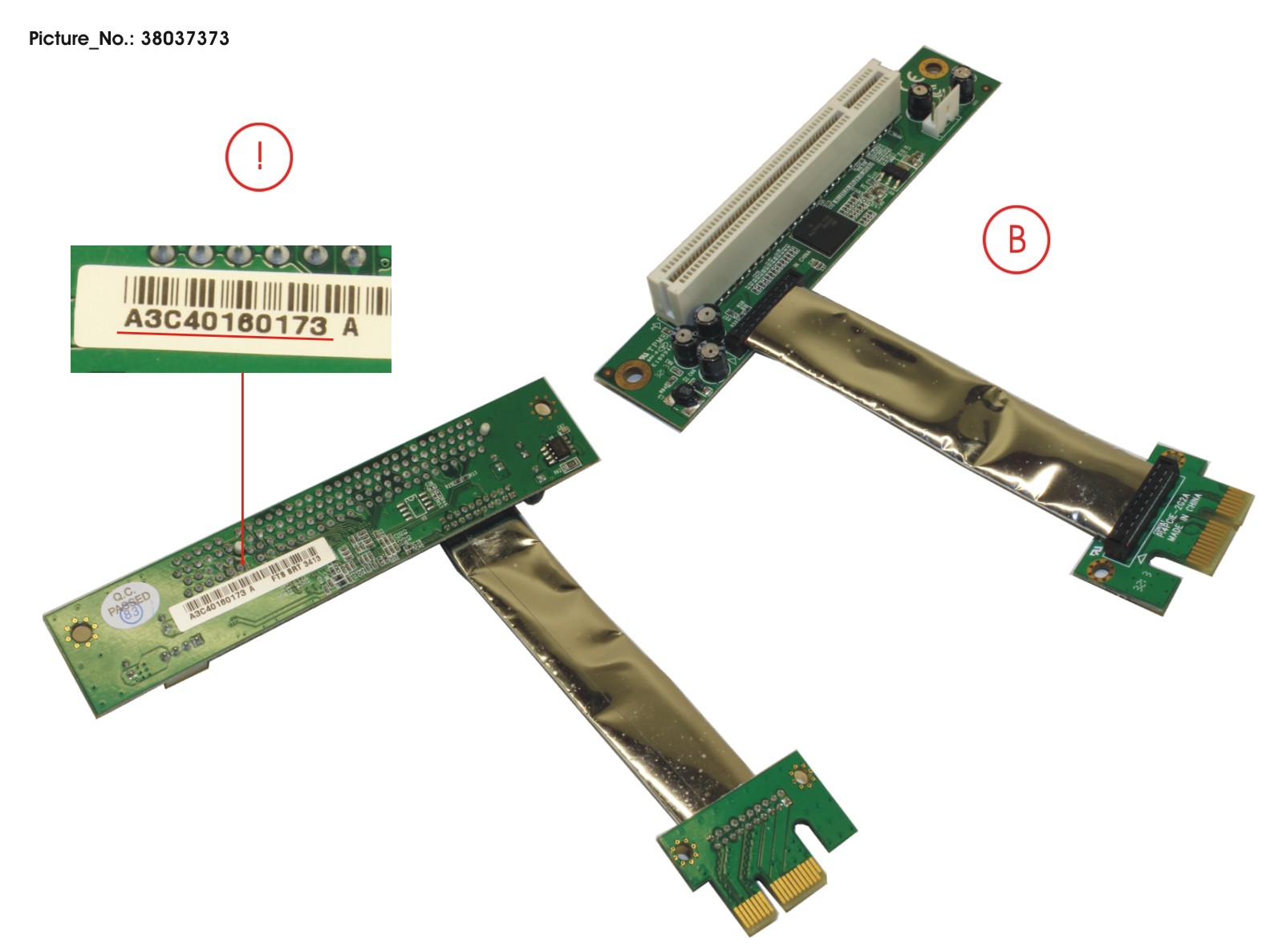 FUJITSU RISER KARTE PCI EX