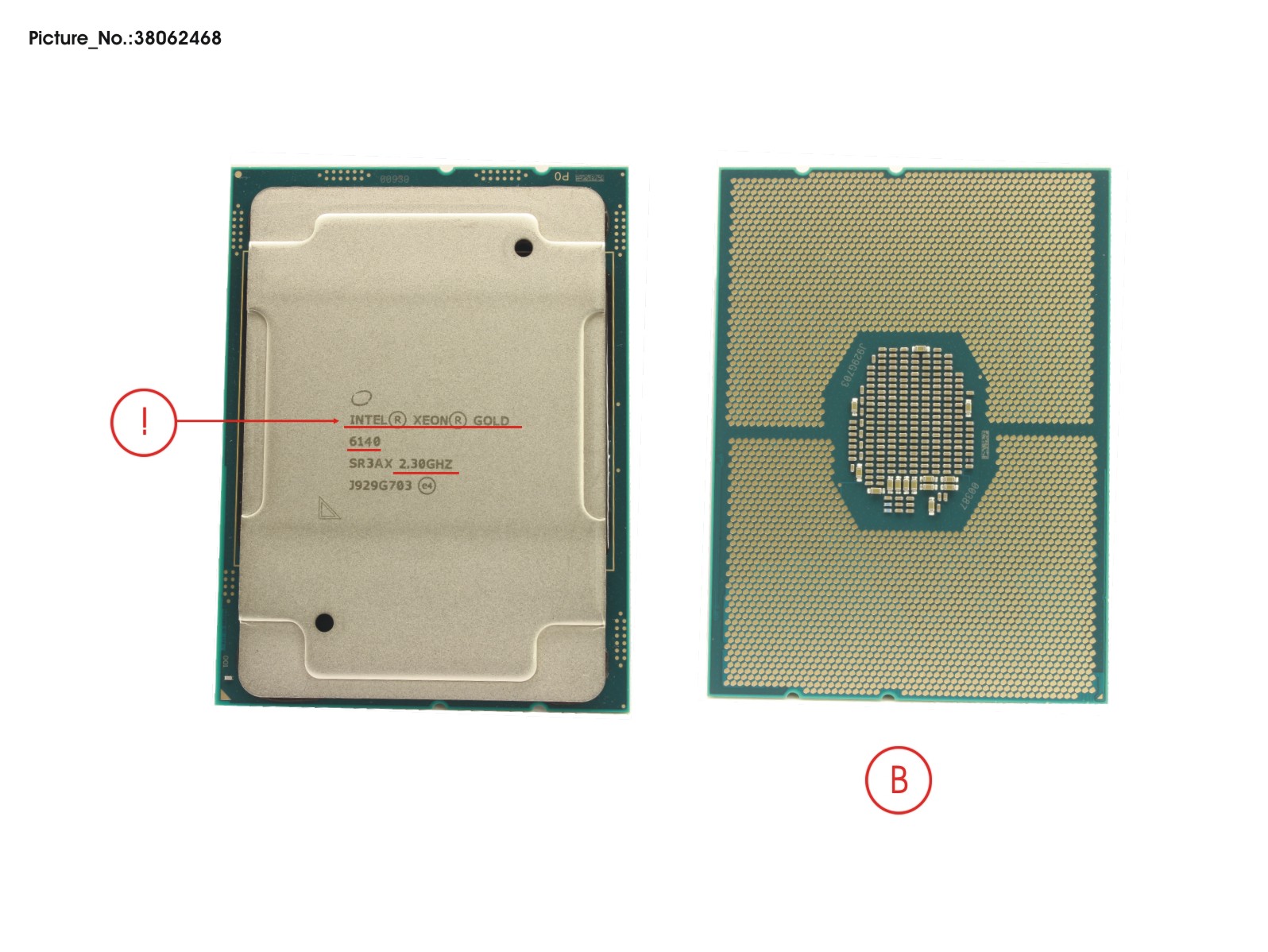 CPU INTEL XEON GOLD 6140 2300 140W