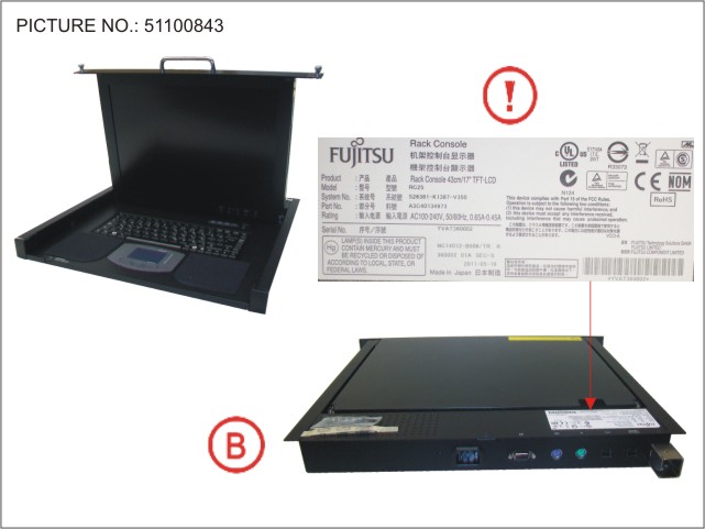RC25 LCD/KB TR TUR