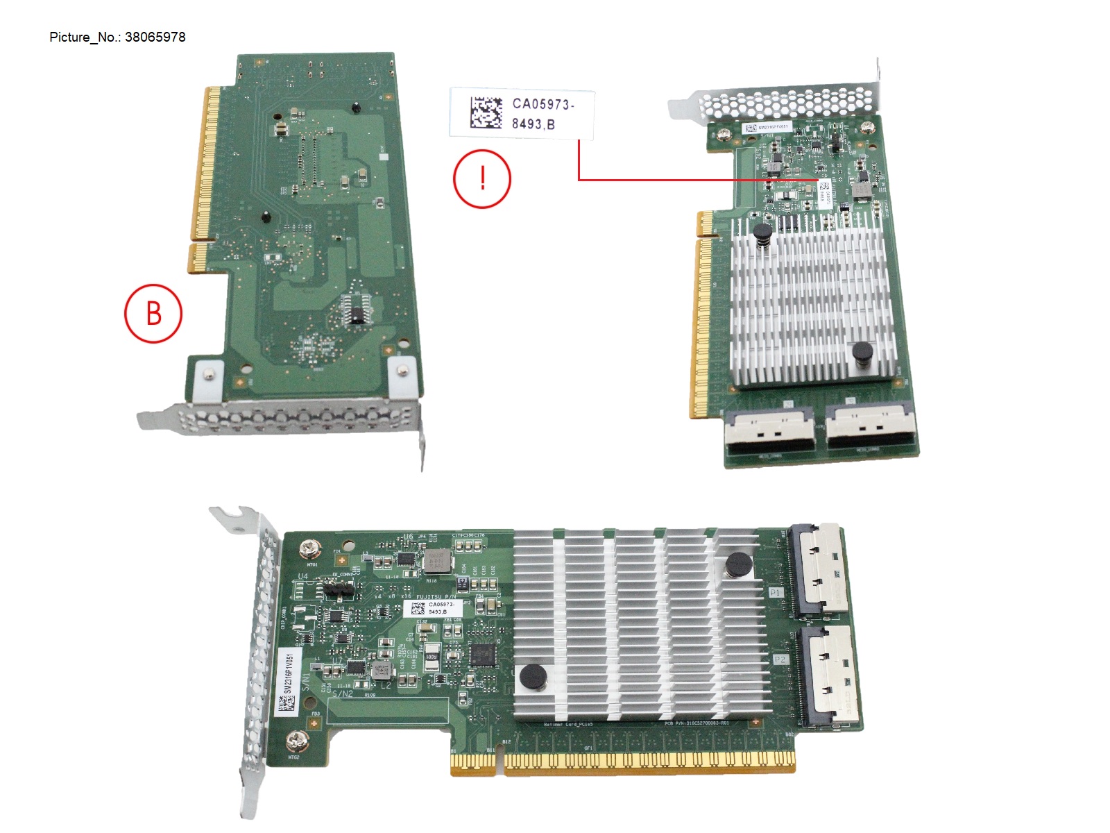 TX2550M7_G5_4 SLOT RETIMER W/ BKT