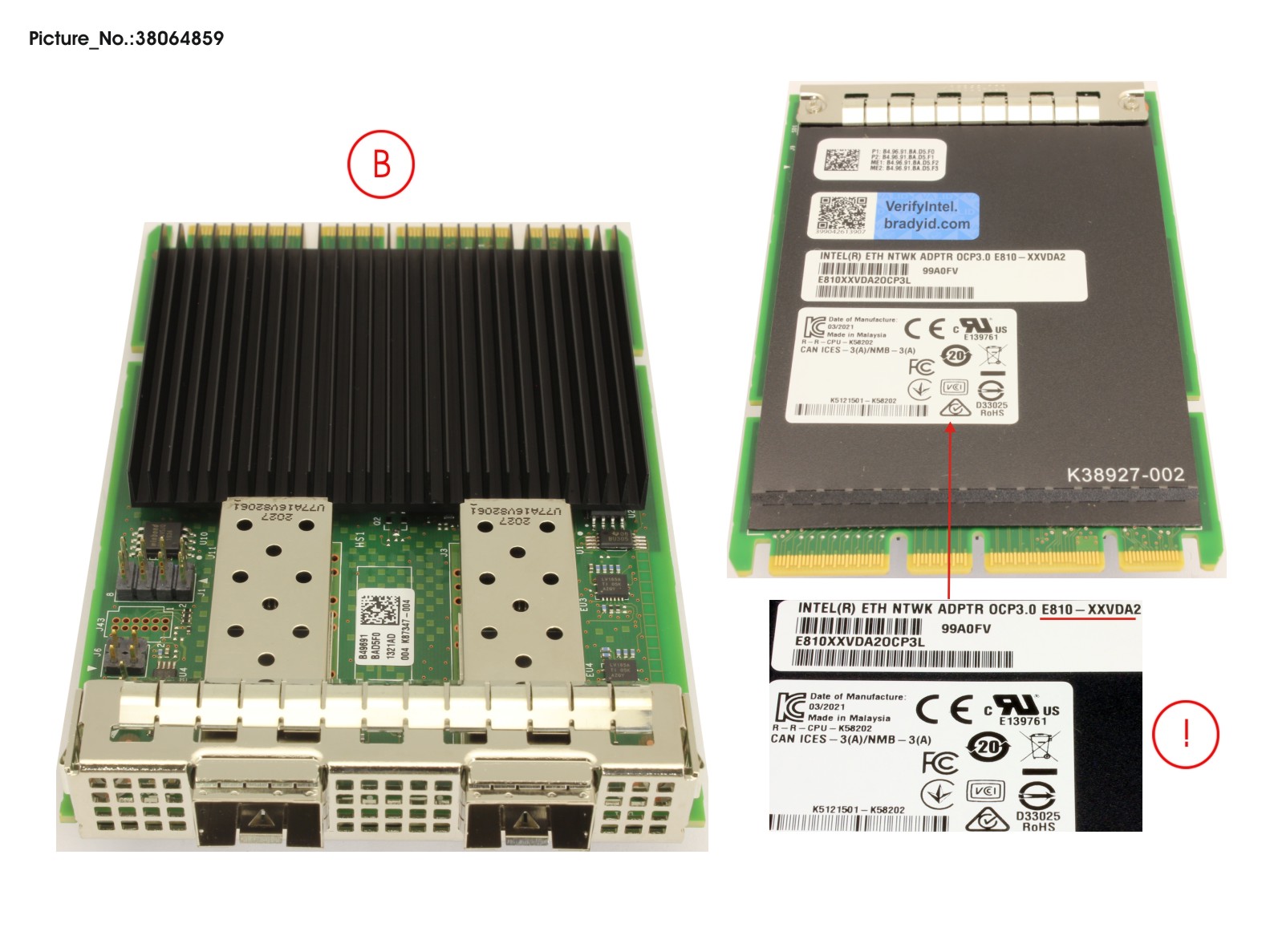 PLAN EP E810-XXVDA2 2X 25G SFP28 OCPV3 I