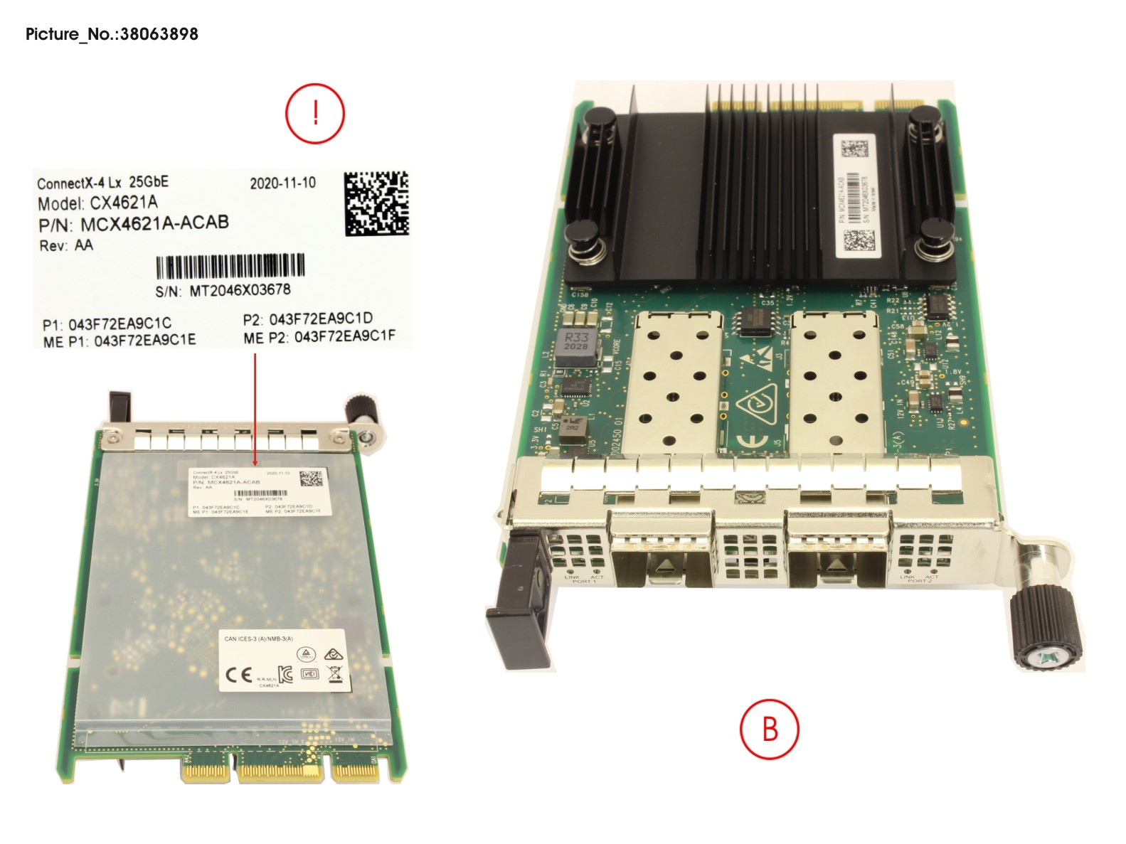 PLAN EP MCX4-LX DA2 2X 25G SFP28 OCPV3