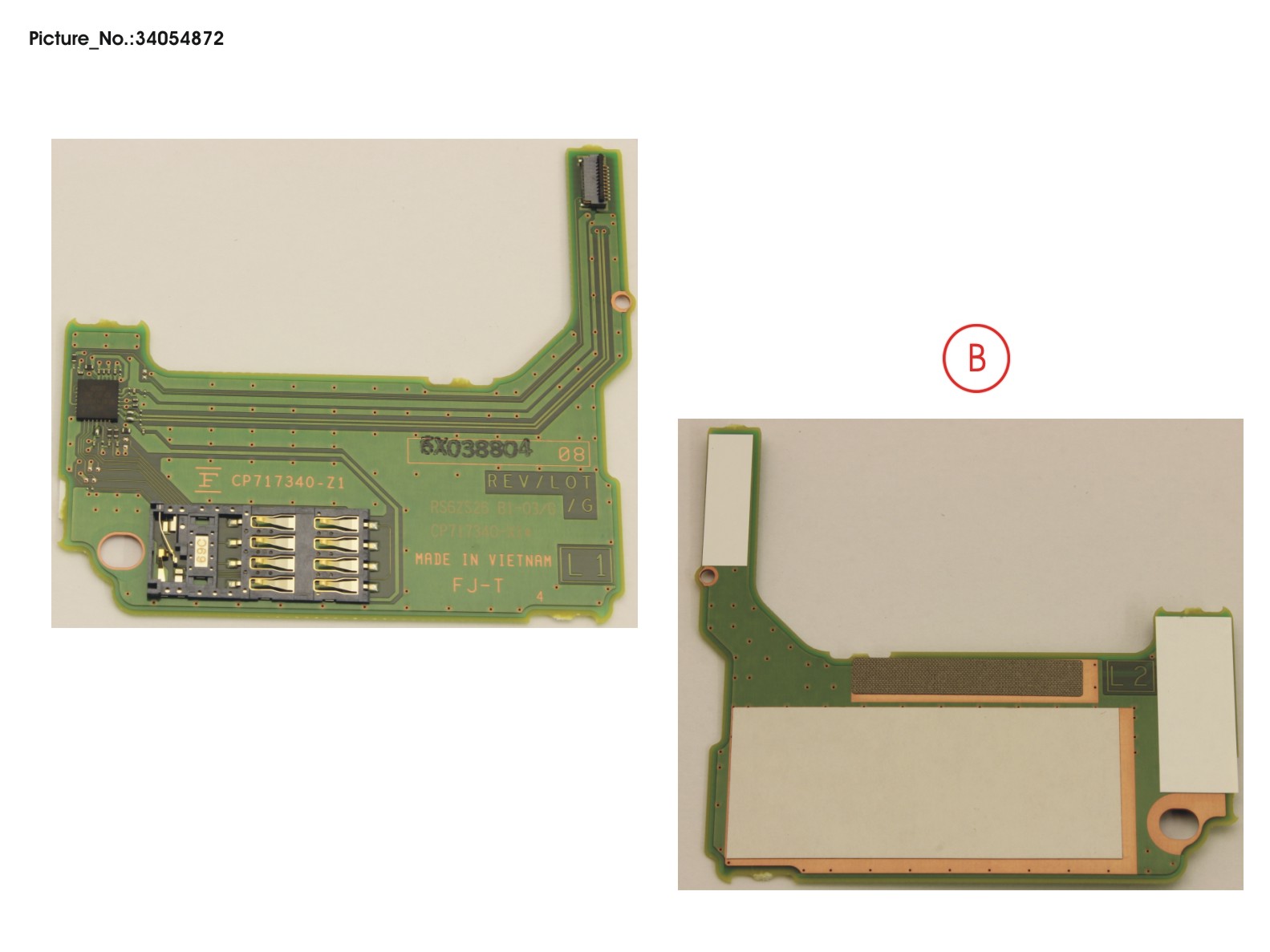 SUB BOARD, SMARTCARD