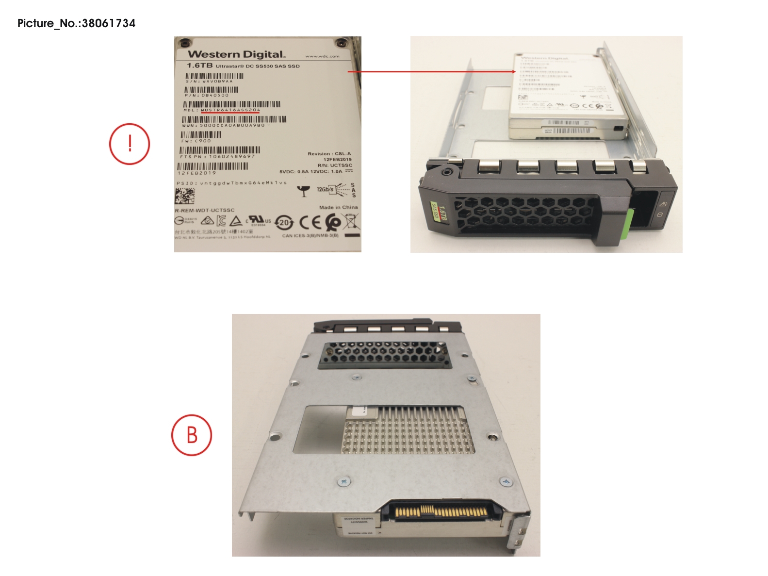 SSD SAS 12G 1.6TB MIXED-USE 3.5 H-P EP