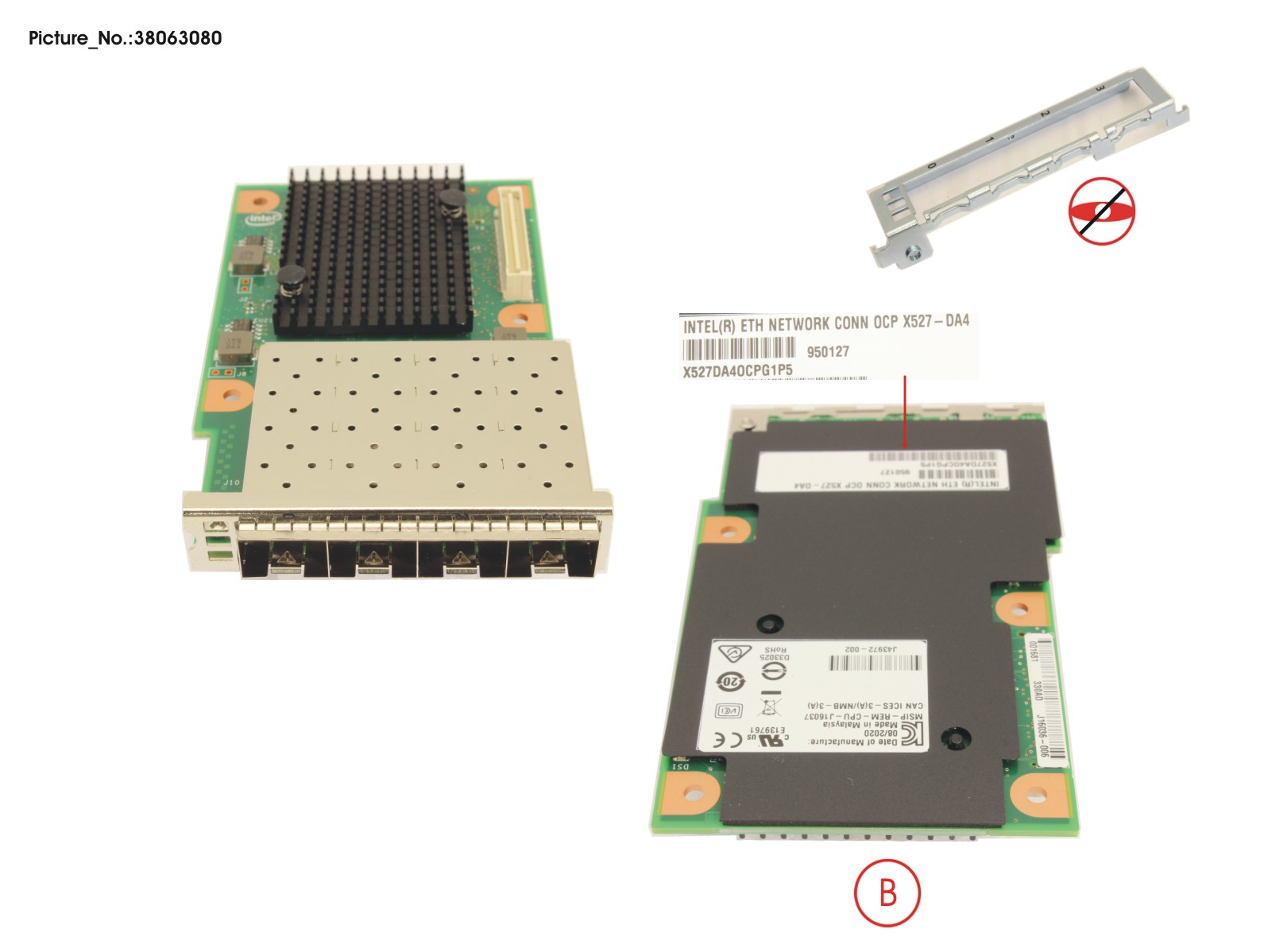 FUJITSU PLAN EM 4X 10GB SFP+ OCP INTERFACE INTEL