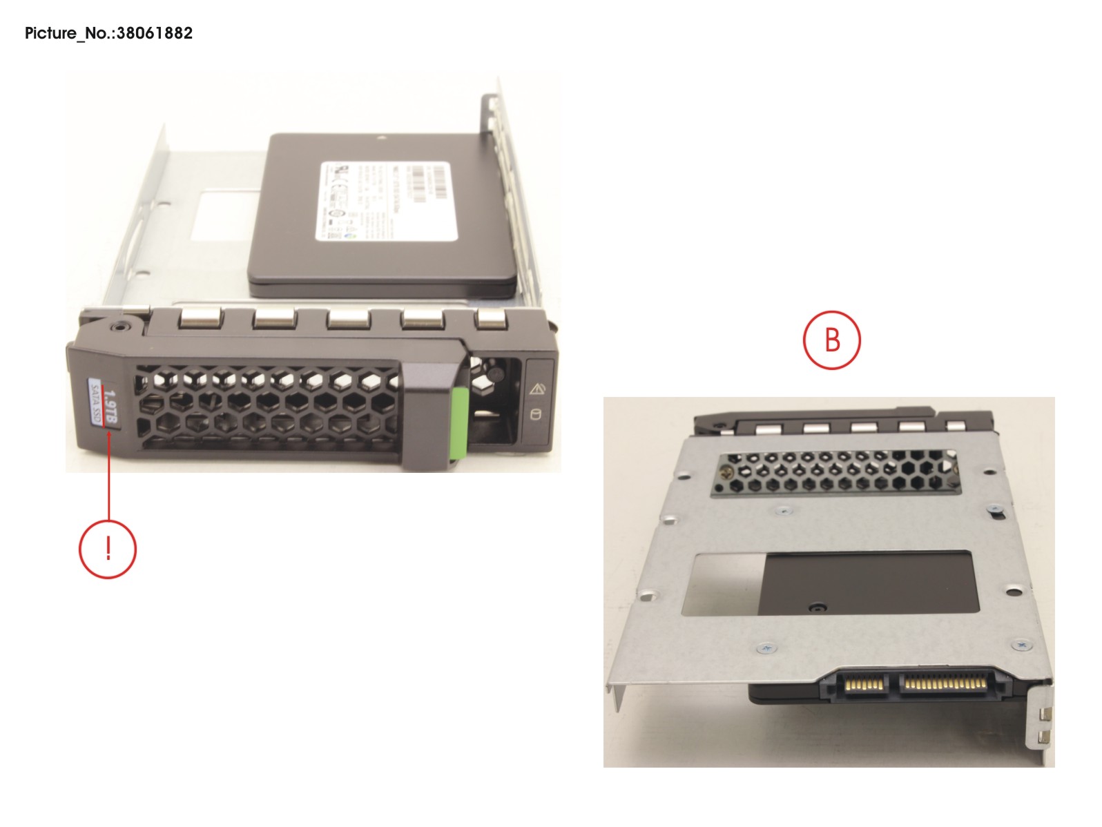 SSD SATA 6G 1.92TB READ-INT. 3.5 PM883