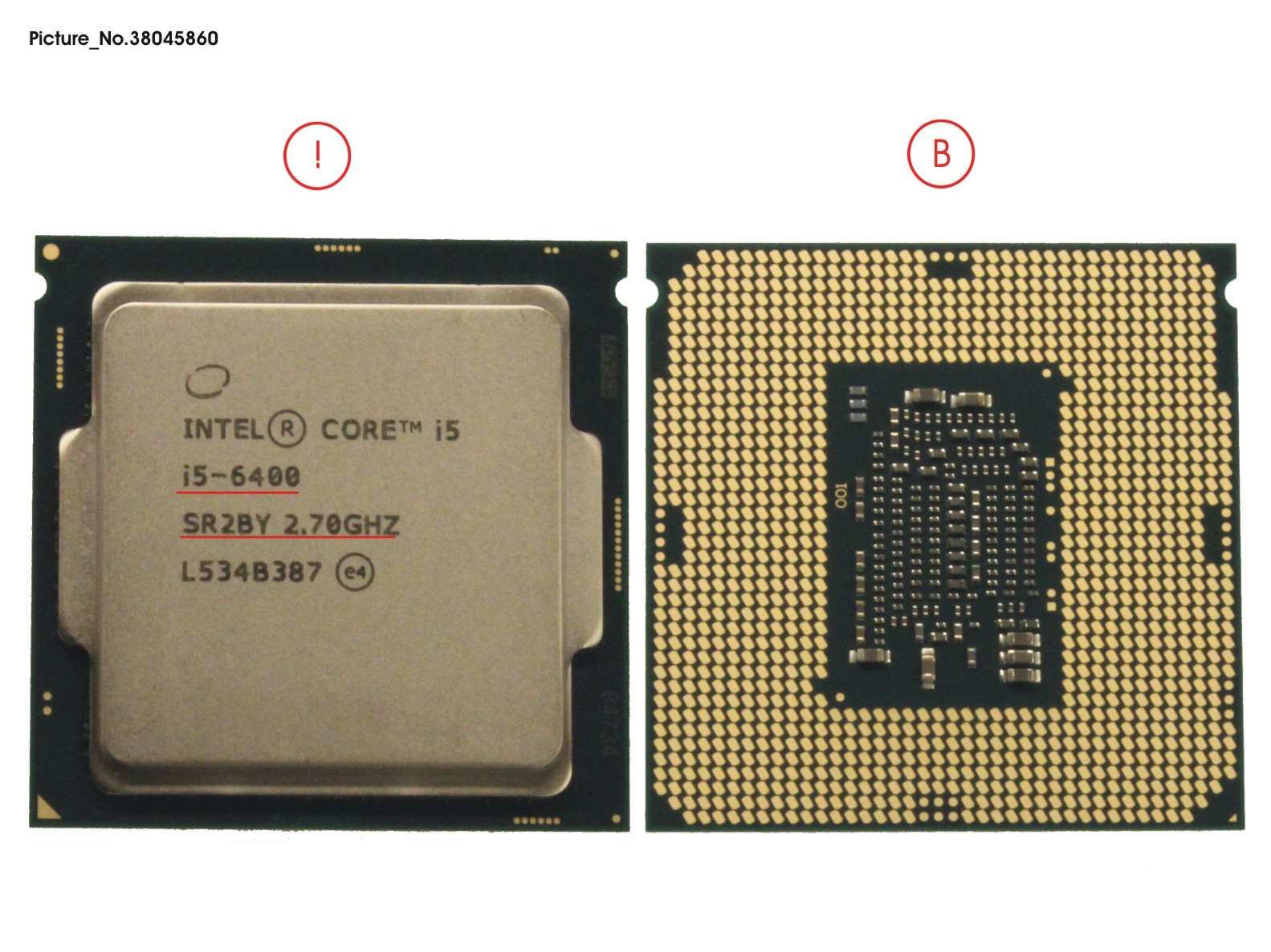 CPU CORE I5-6400 2.7GHZ 65W