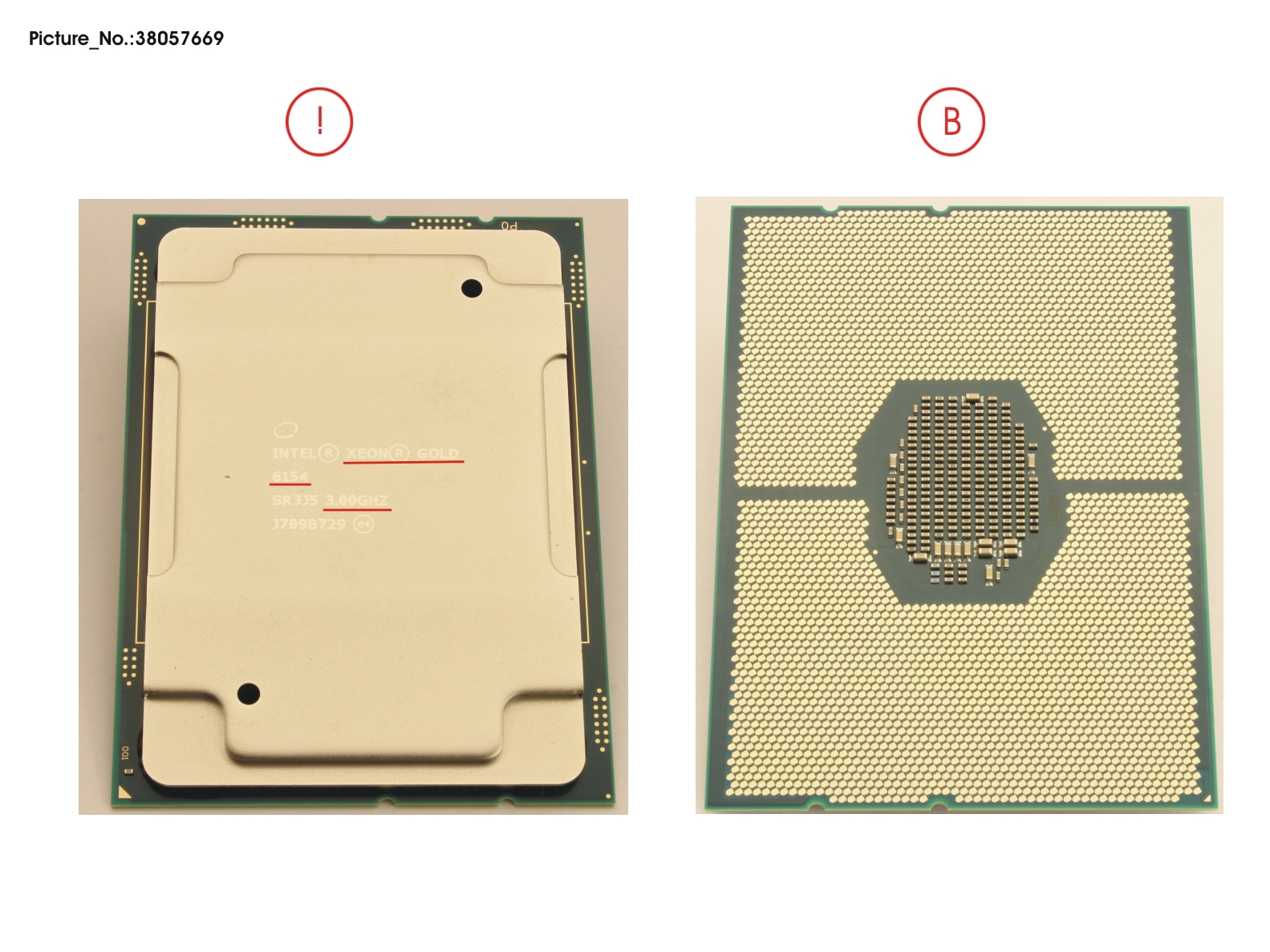 CPU XEON GOLD 6154 3,0GHZ 200W