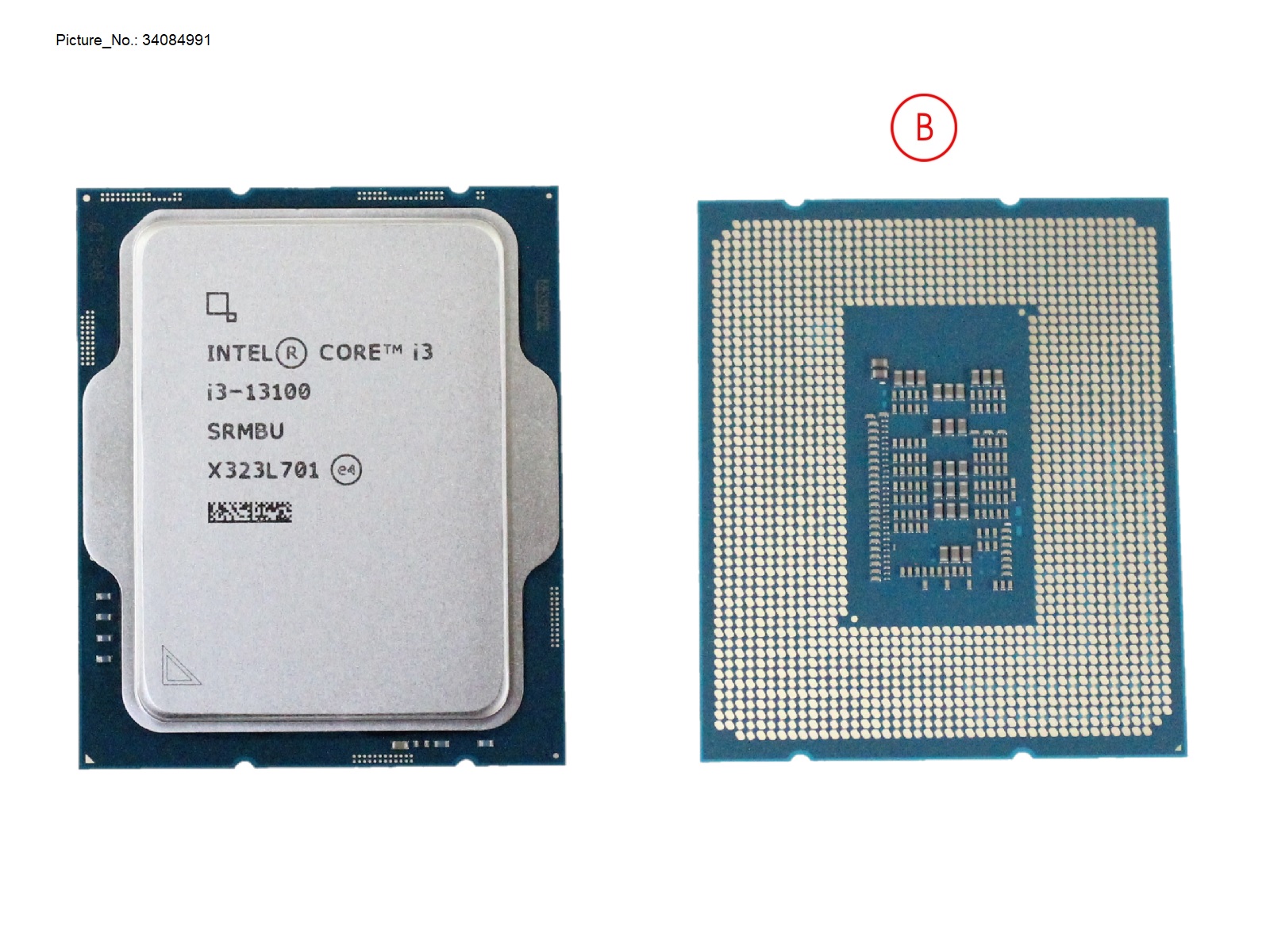 CPU INTEL CORE I3-13100 3,4GHZ 60W