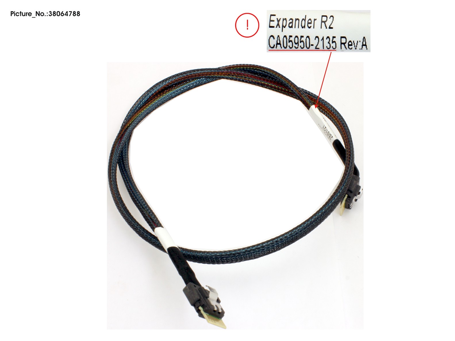 DATA EXP BD TO REAR BP CABLE (EXP BD TO