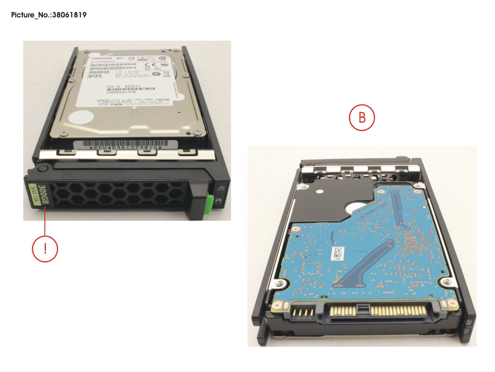 HD SAS 12G 300GB 15K HOT PL 2.5 EP
