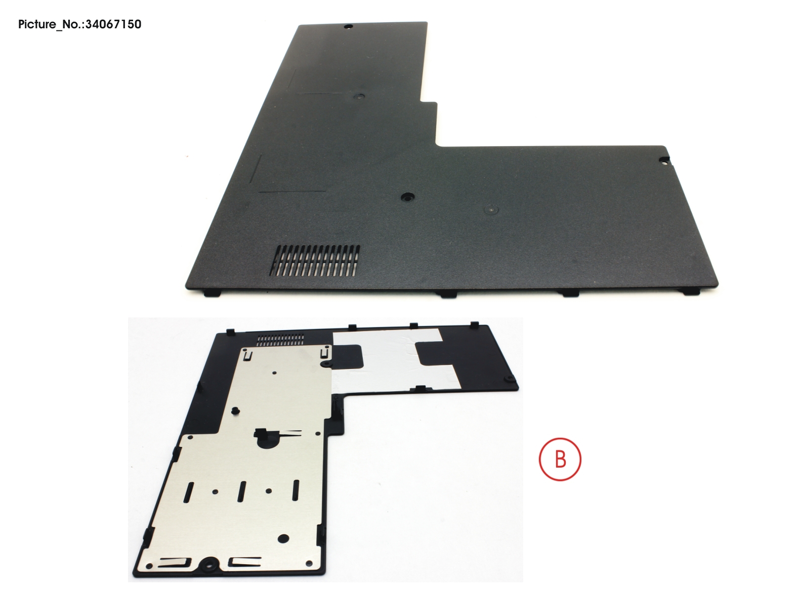 FUJITSU COVER, SERVICE DOOR