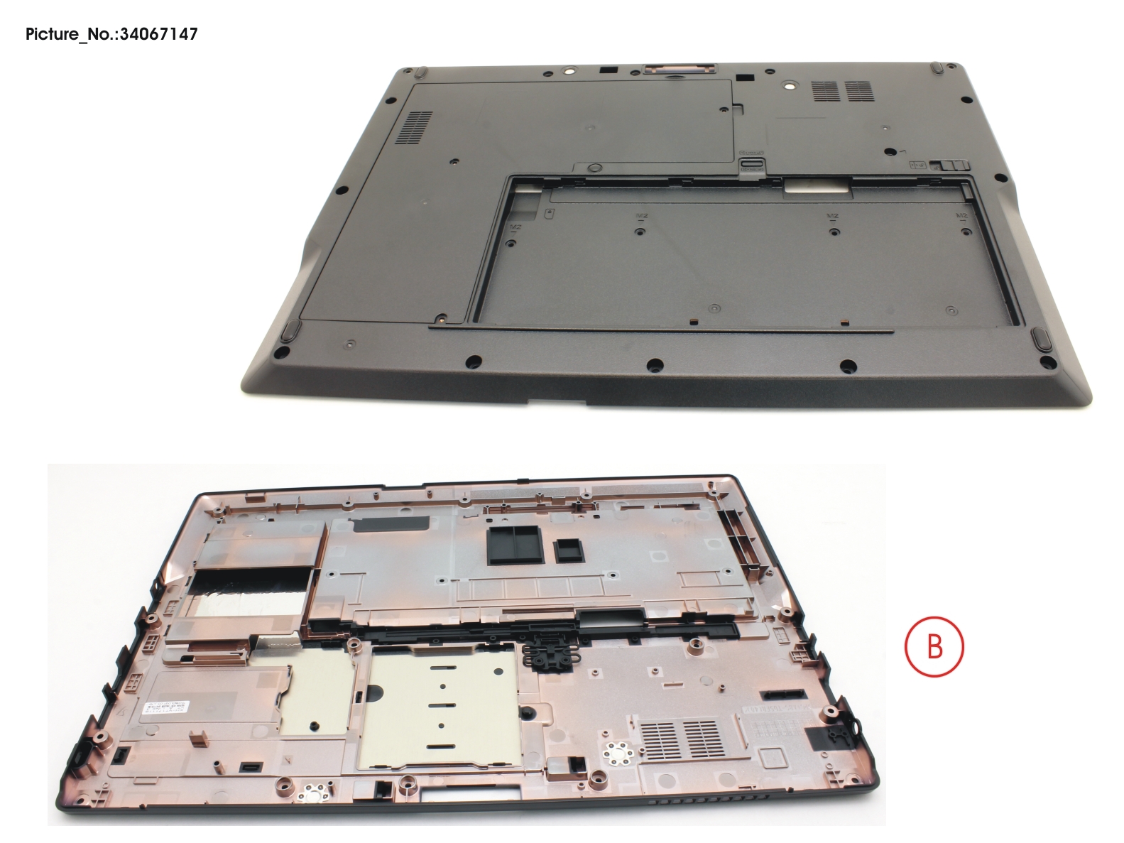 LOWER ASSY (FOR HDD MOD.)