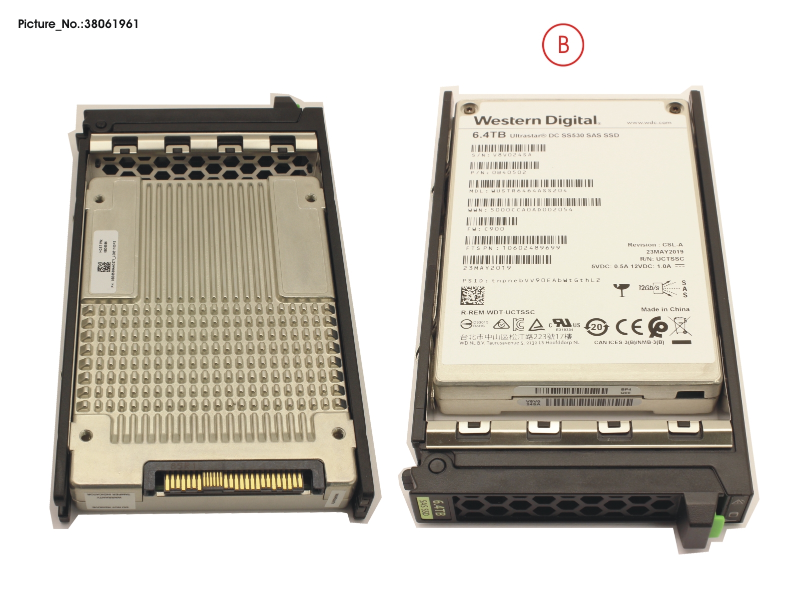 SSD SAS 12G 6.4TB MIXED-USE 2.5 H-P EP