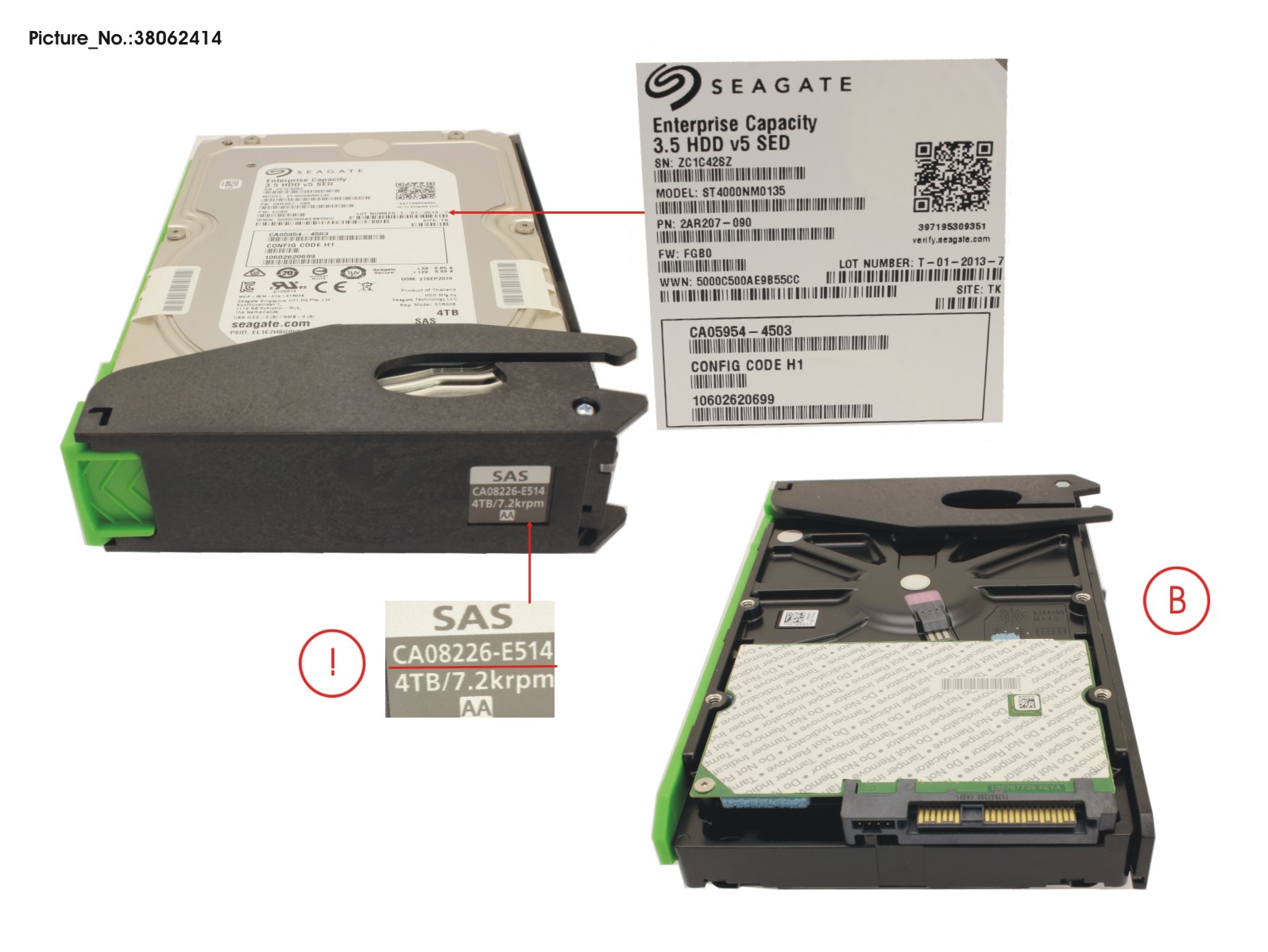 DX HDDE FIPS NLSAS HD DRIVE 3.5 4TB 7.2 DX HDDE FIPS NLSAS HD DRIVE 3.5 4TB 7.2