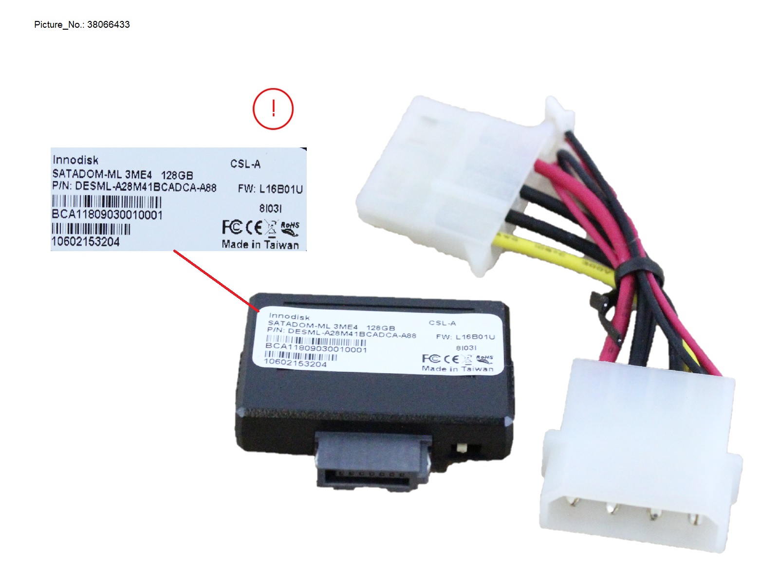 SATADOM 3ME4 128GB 6G V MLC P7 SATADOM 3ME4 128GB 6G V MLC P7