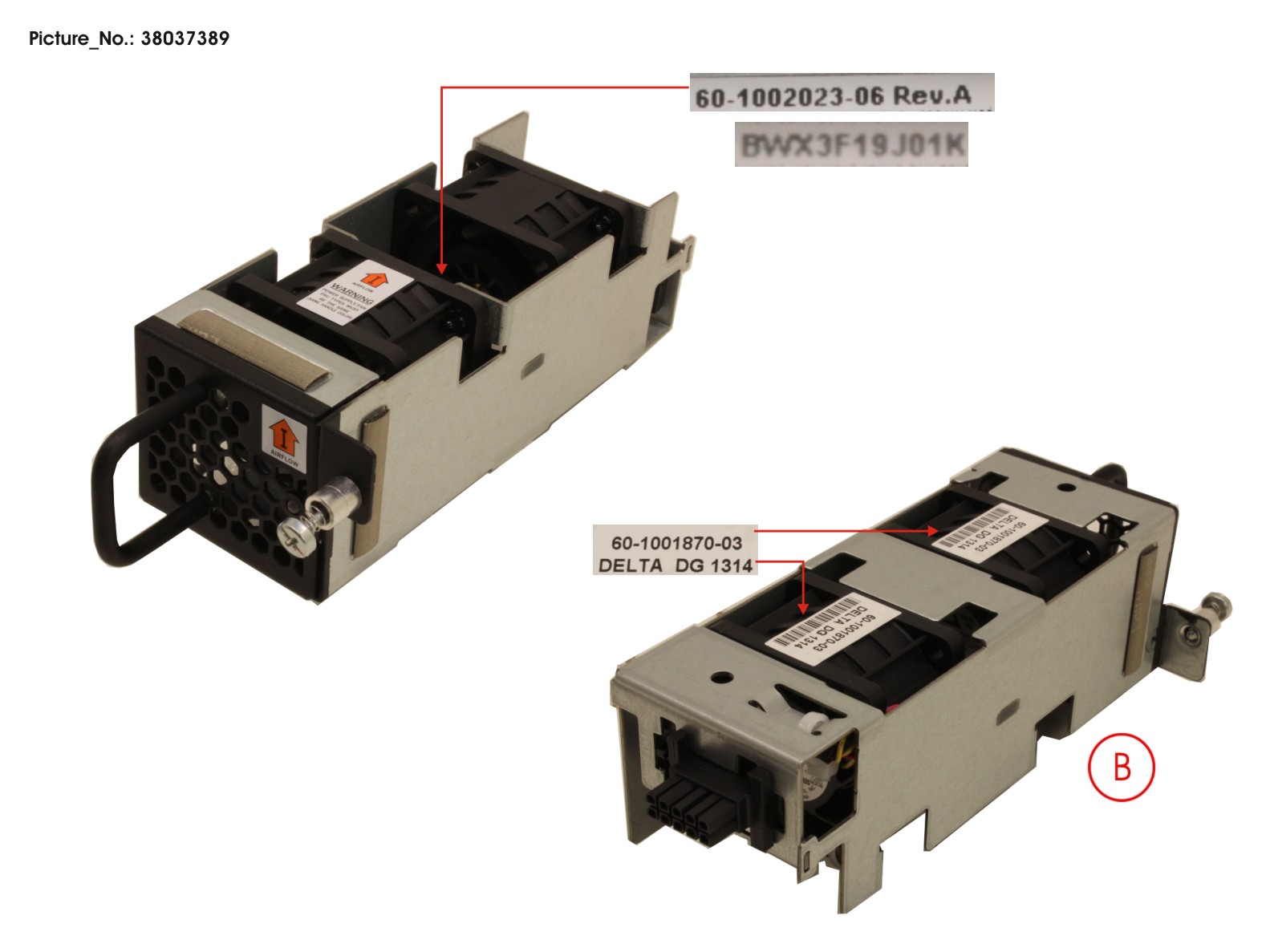 FAN REDUNDANT FOR SWITCH ICX 6610