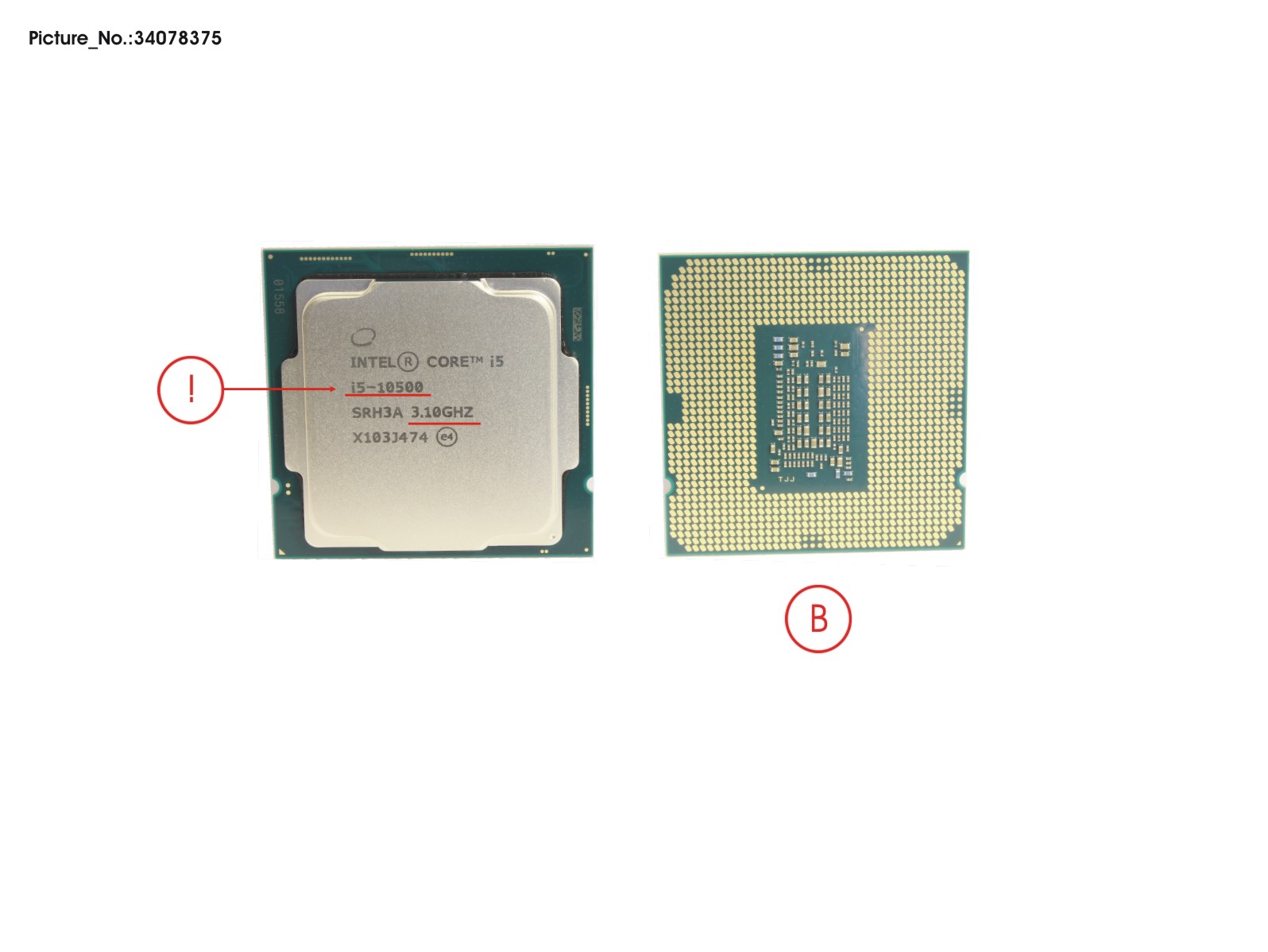 CPU INTEL CORE I5-10500 3,1 GHZ 65W
