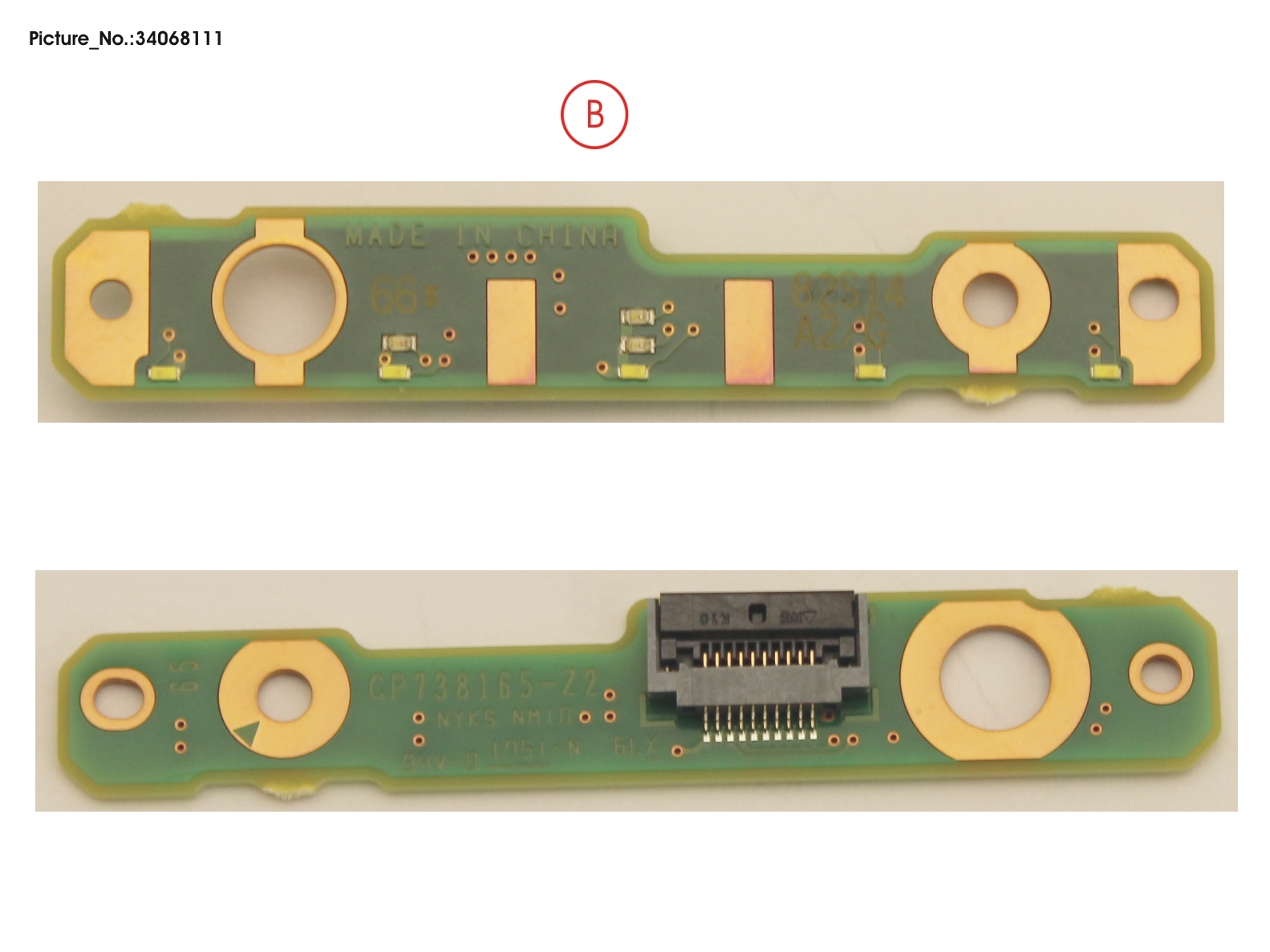 SUB BOARD, LED