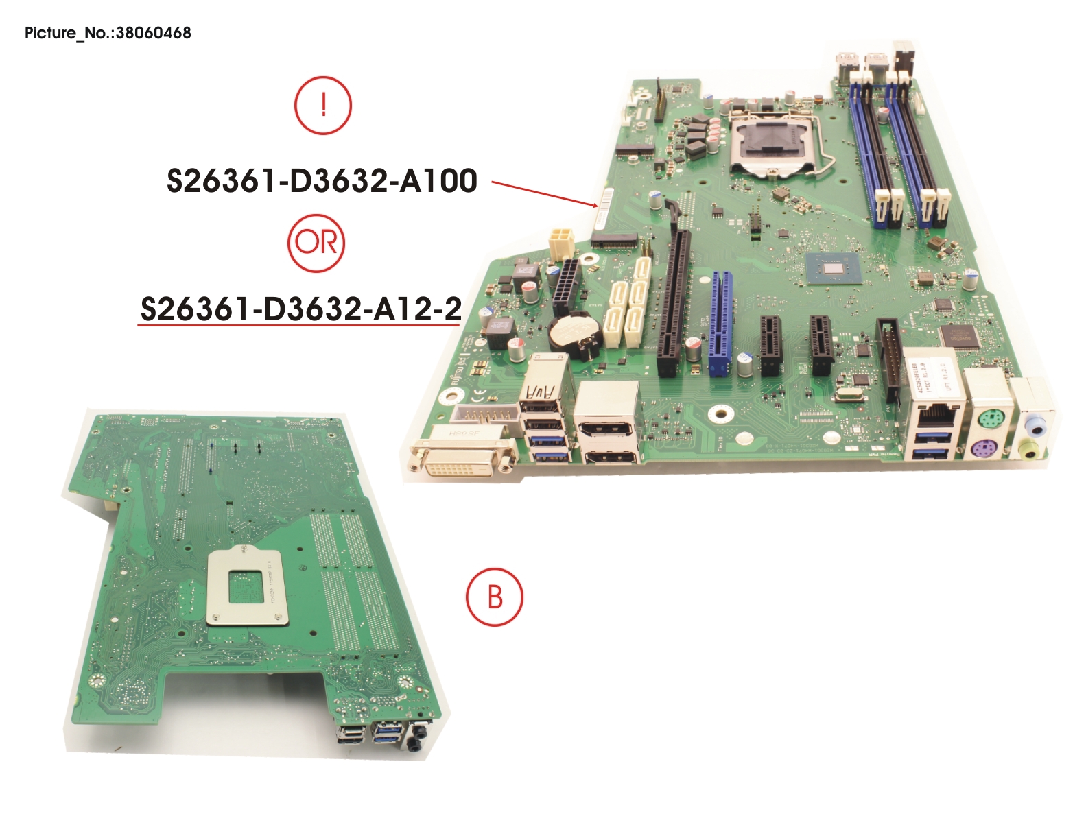 MAINBOARD D3632A