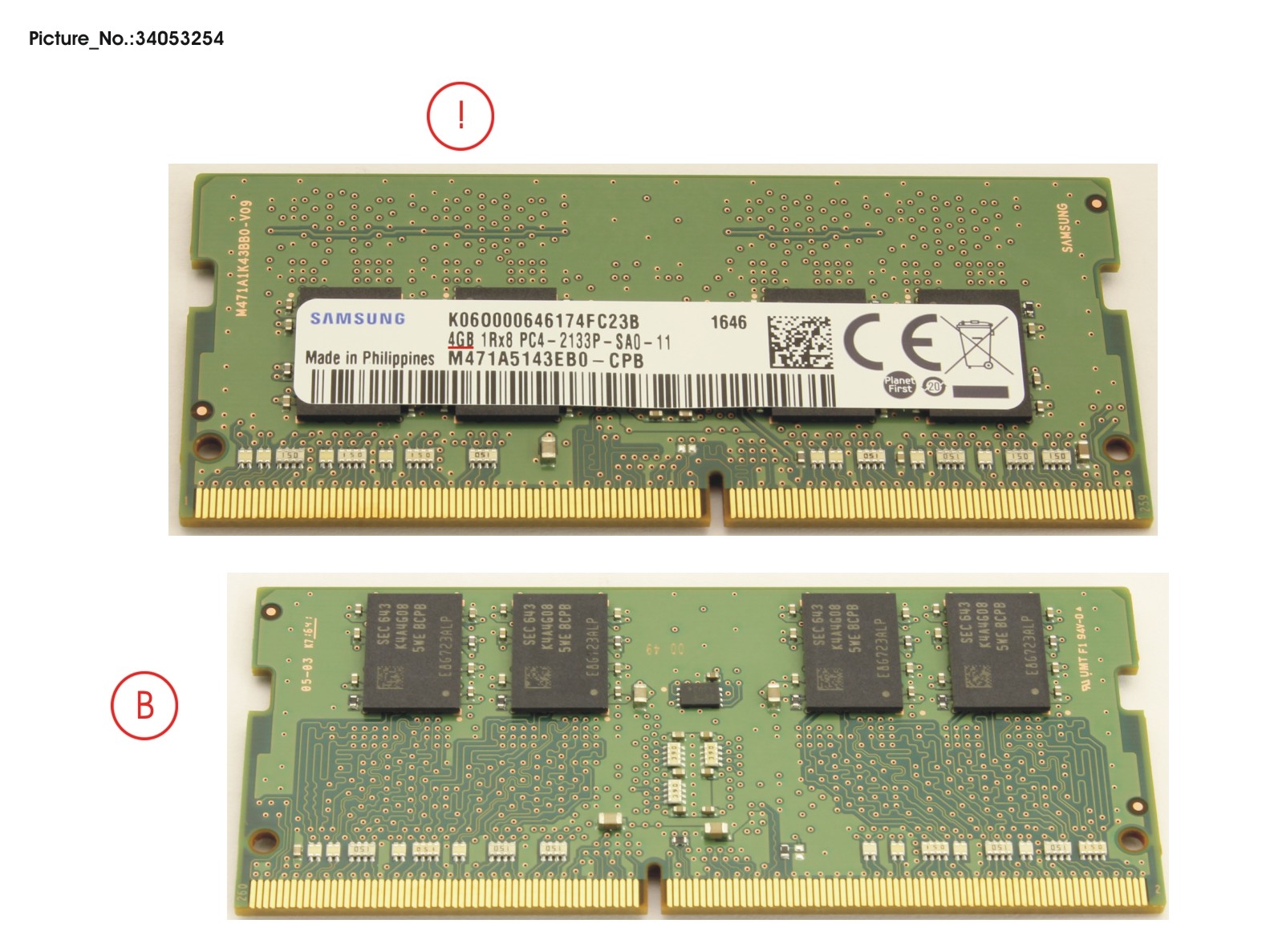 MEMORY 4GB DDR4-2133