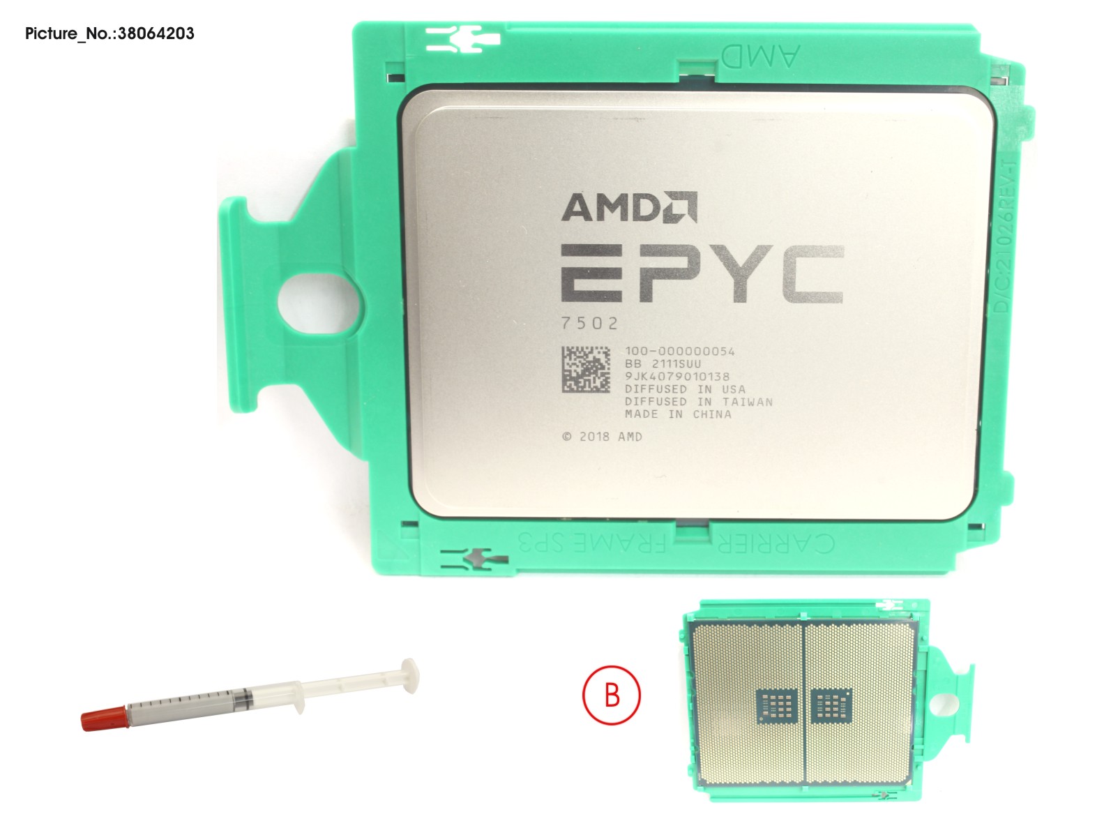 CPU SPARE AMD EPYC 7502