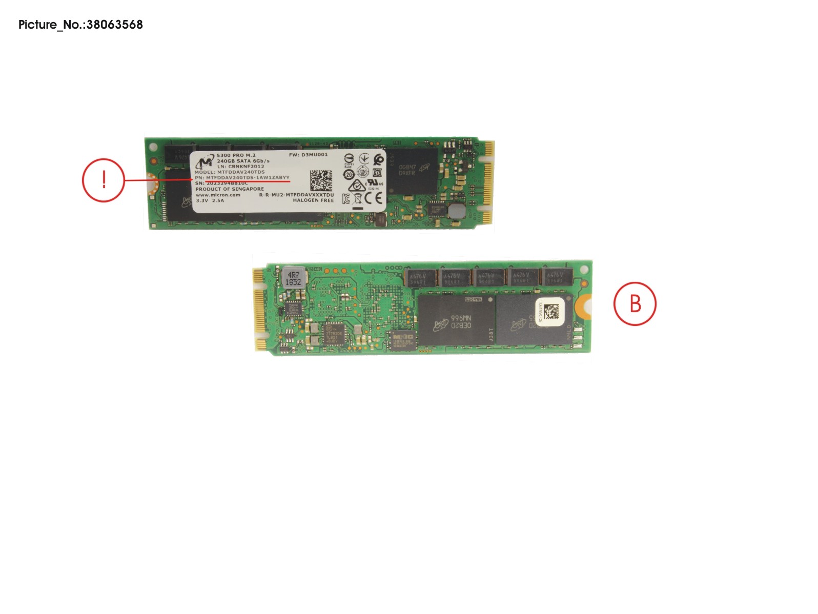 M.2 SATA 240GB FOR ESXI