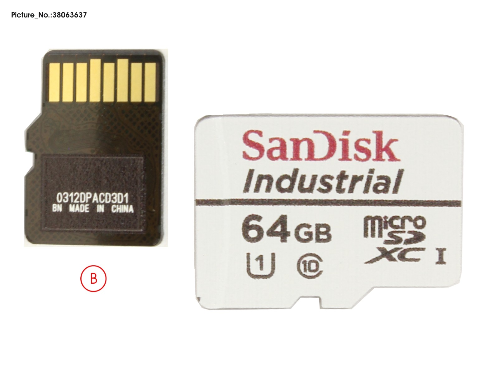 FUJITSU MICROSD 64GB SPARE