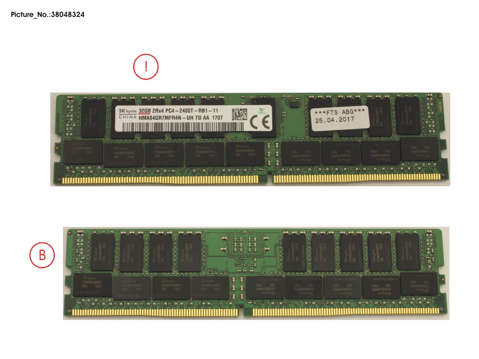 32 GB DDR4 2400 MHZ PC4 2400T