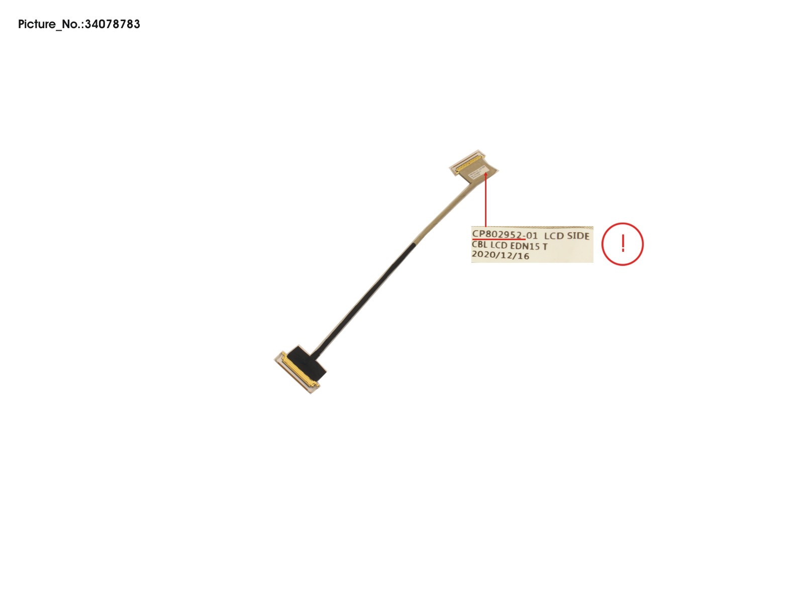 FUJITSU CABLE, LCD TOUCH 15