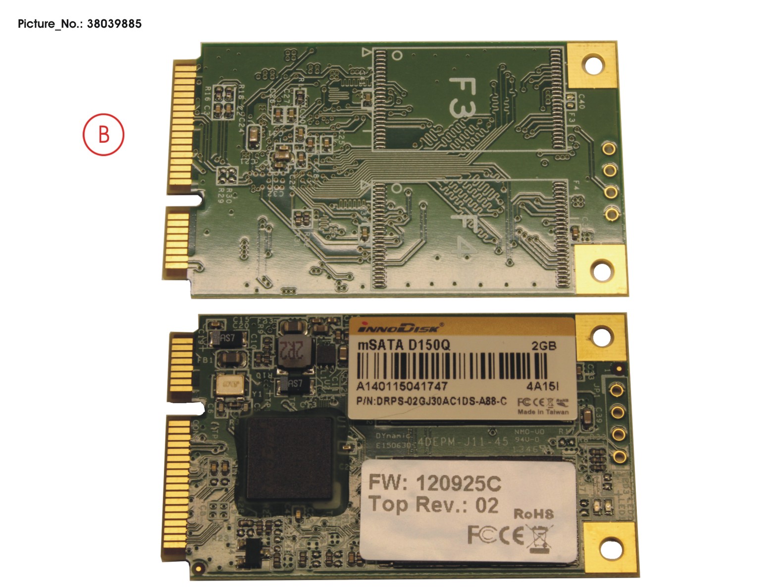 SSD M-SATA 2GB