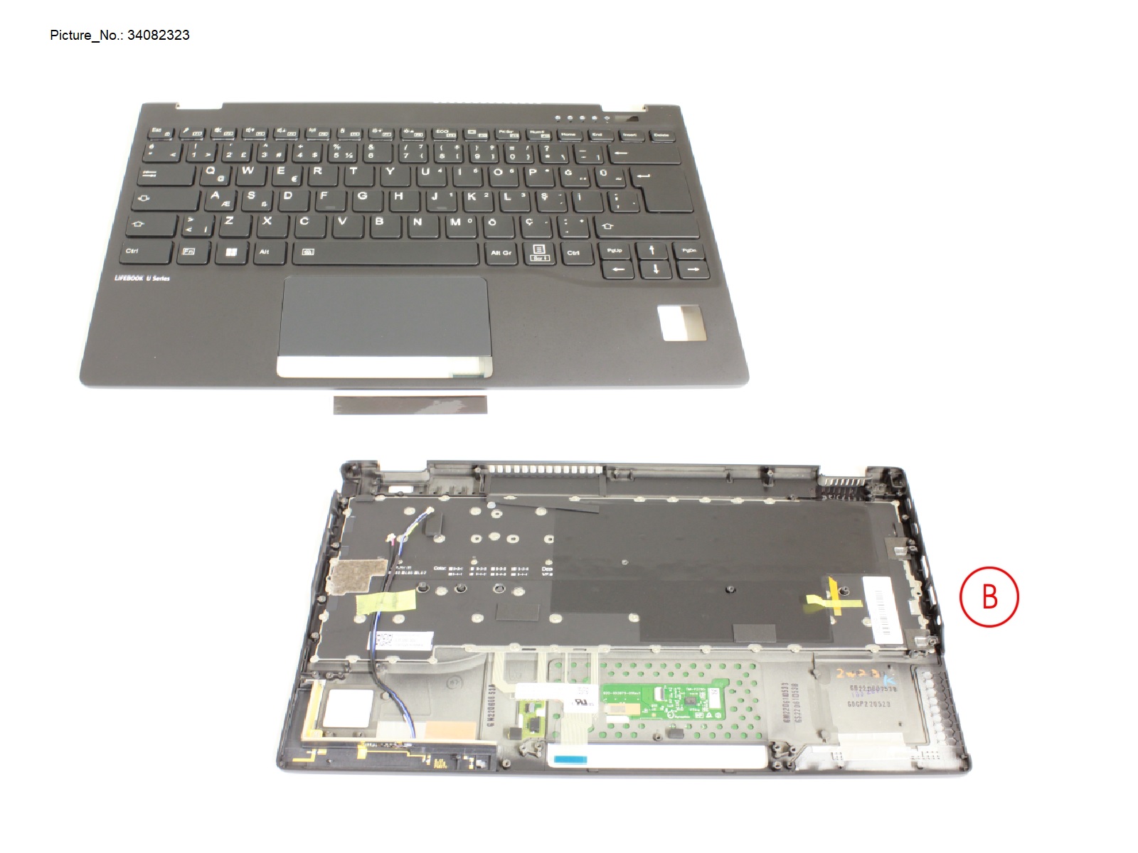 UPPER ASSY INCL. KB TURKEY W/ PV(5G ANT) UPPER ASSY INCL. KB TURKEY W/ PV(5G ANT)