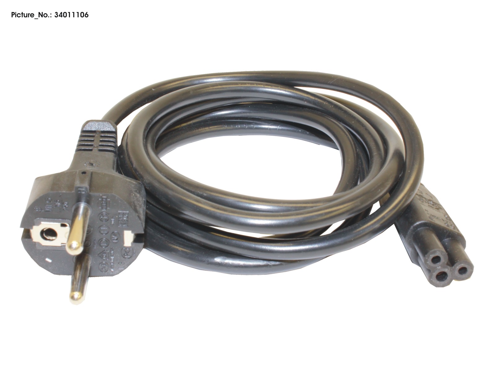 FUJITSU NETZKABEL 3ADRIG "D" M800 FUJITSU NETZKABEL 3ADRIG "D" M800